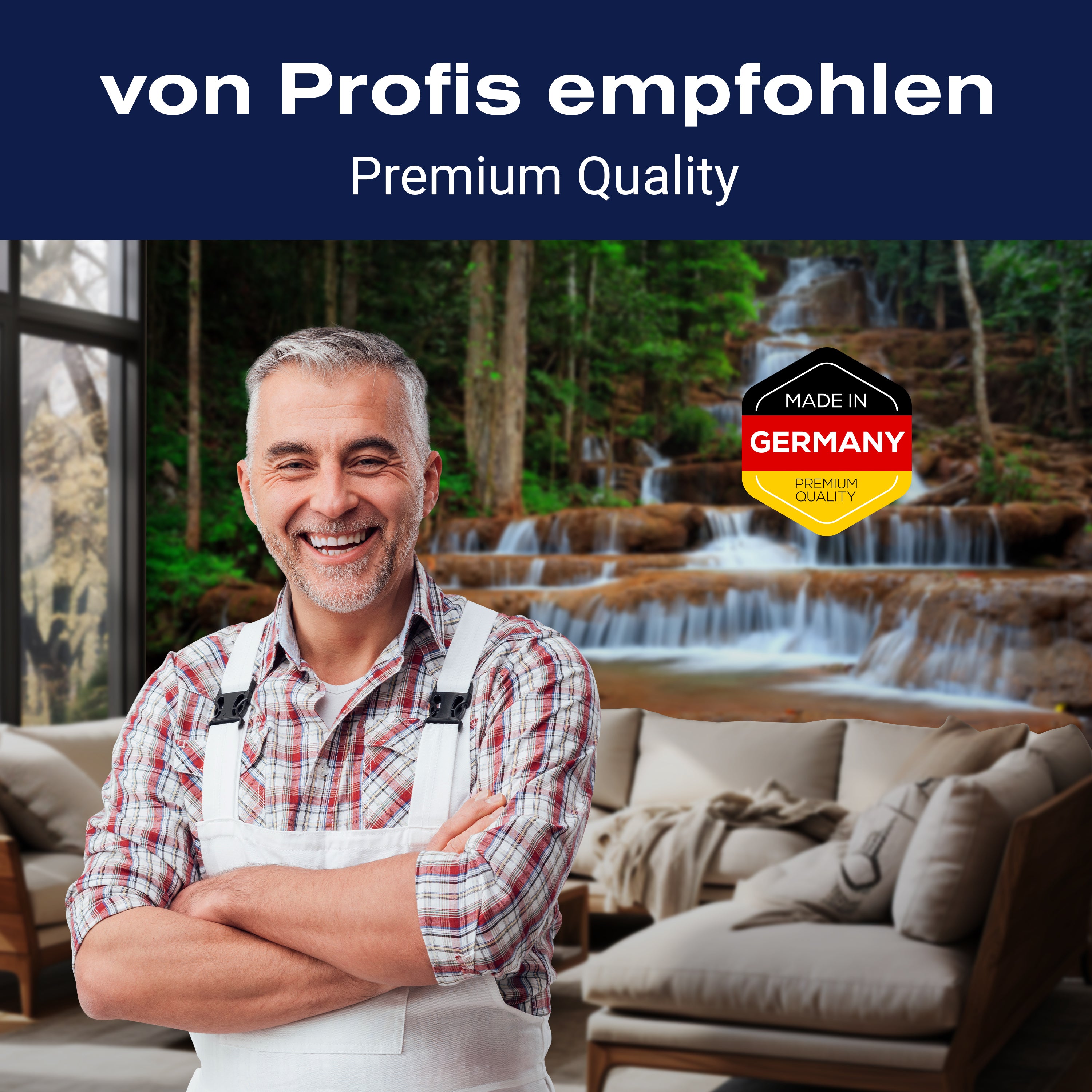 Fototapete Wasserfall im Wald, Thailand M0894 - Bild 5 Fototapete Wasserfall im Wald, Thailand M0894 - Bild 5