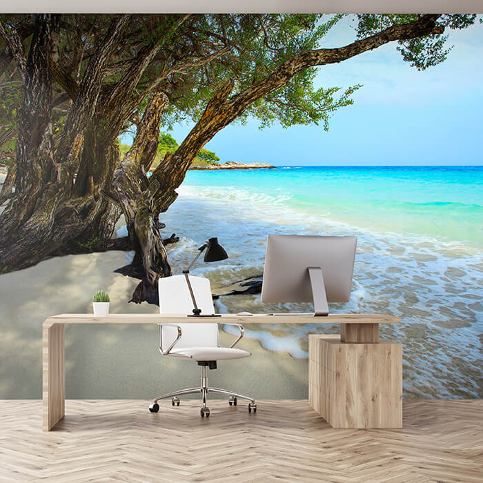 Fototapete Ruhiger und friedlicher Strand Provinz Rayong M0899 - Bild 1 Fototapete Ruhiger und friedlicher Strand Provinz Rayong M0899 - Bild 1