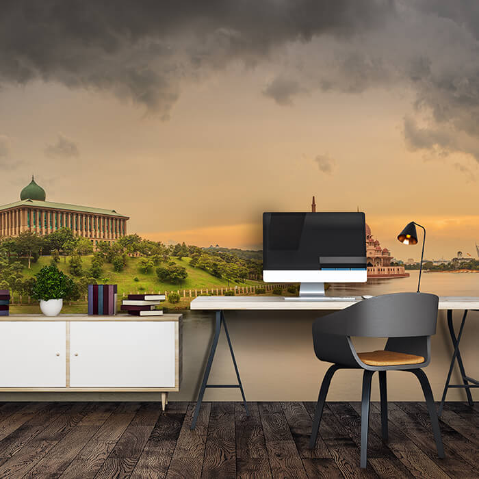 Fototapete Sonnenuntergang Malays Putrajaya-Moschee M0915 - Bild 1 Fototapete Sonnenuntergang Malays Putrajaya-Moschee M0915 - Bild 1