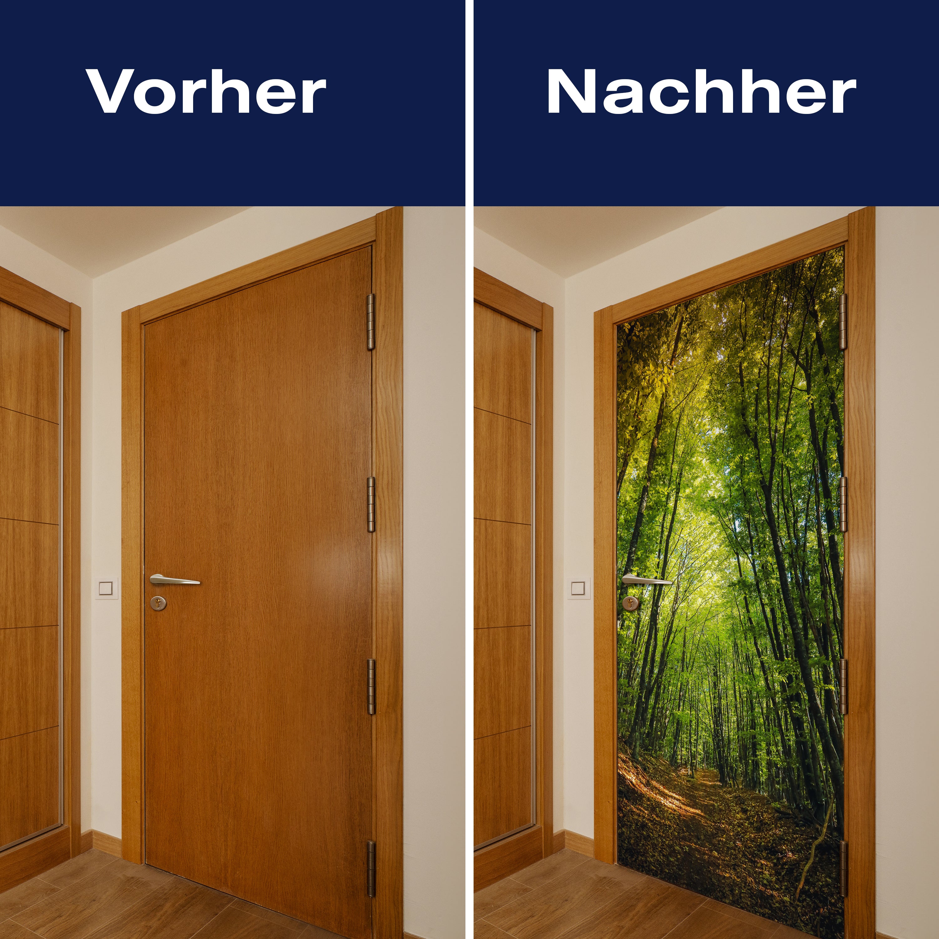 Türtapete Dunkler Weg im Wald M0923 - Bild 10 Türtapete Dunkler Weg im Wald M0923 - Bild 10