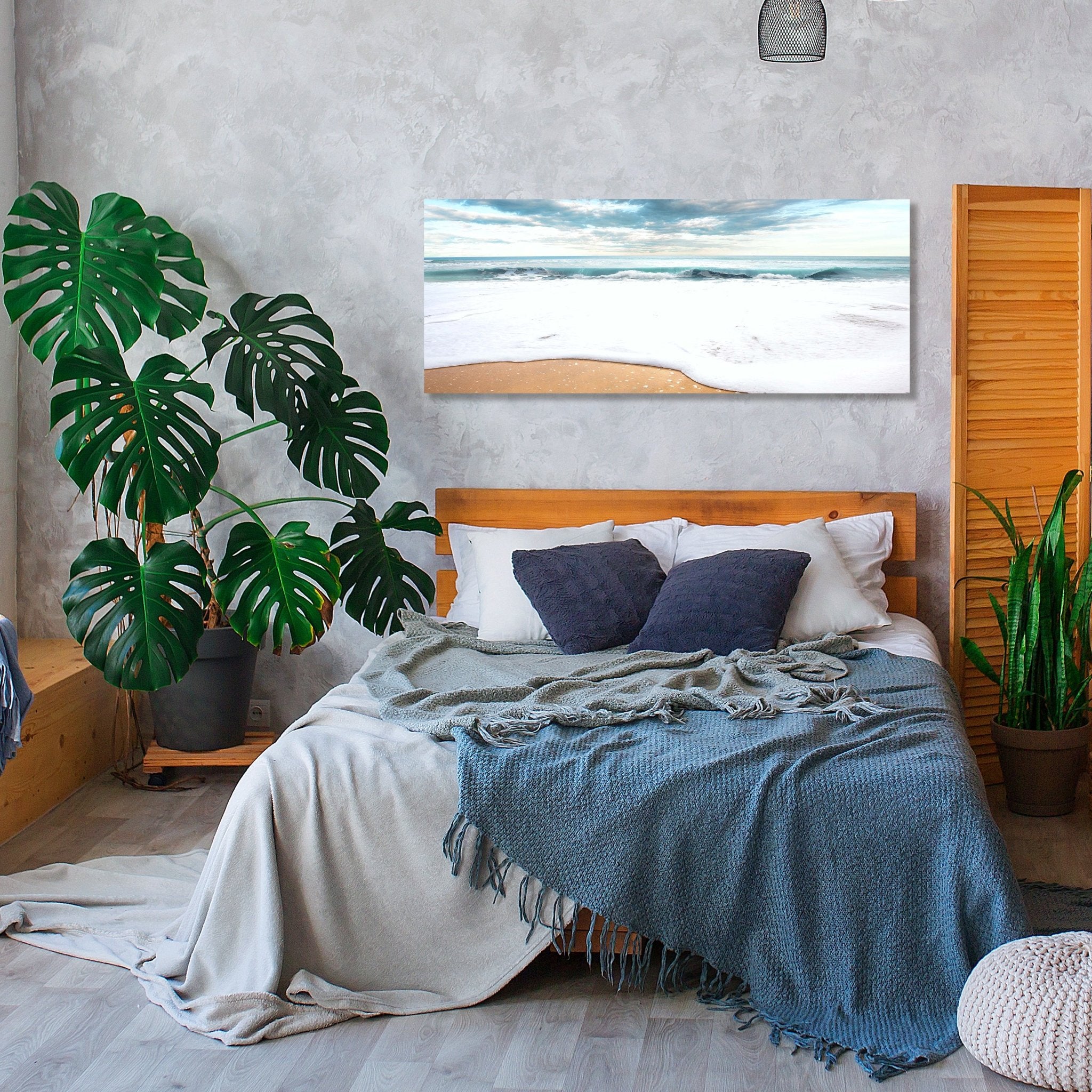 Leinwandbild Strand und idyllischer blauer Himmel M0925 kaufen - Bild 2 Leinwandbild Strand und idyllischer blauer Himmel M0925 kaufen - Bild 2