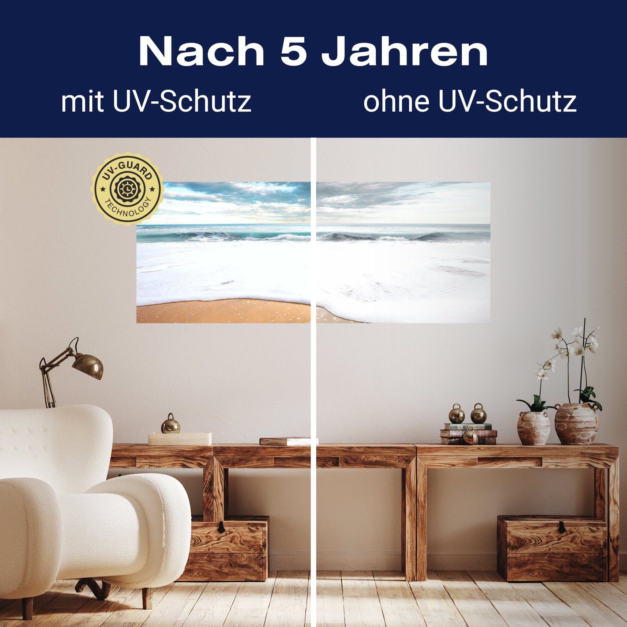 Leinwandbild Strand und idyllischer blauer Himmel M0925 kaufen - Bild 9 Leinwandbild Strand und idyllischer blauer Himmel M0925 kaufen - Bild 9