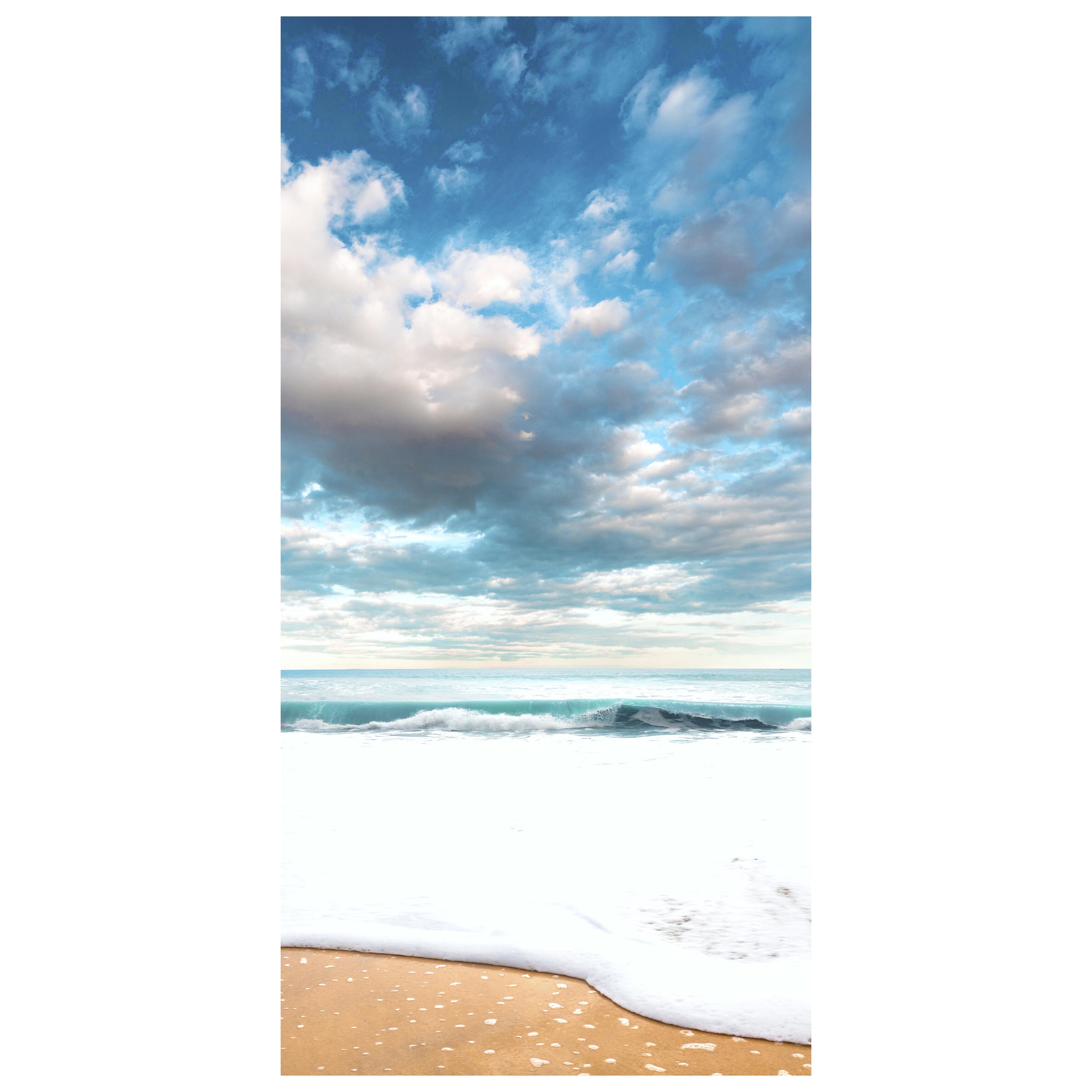 Türtapete Strand und idyllischer blauer Himmel M0925 - Bild 2 Türtapete Strand und idyllischer blauer Himmel M0925 - Bild 2