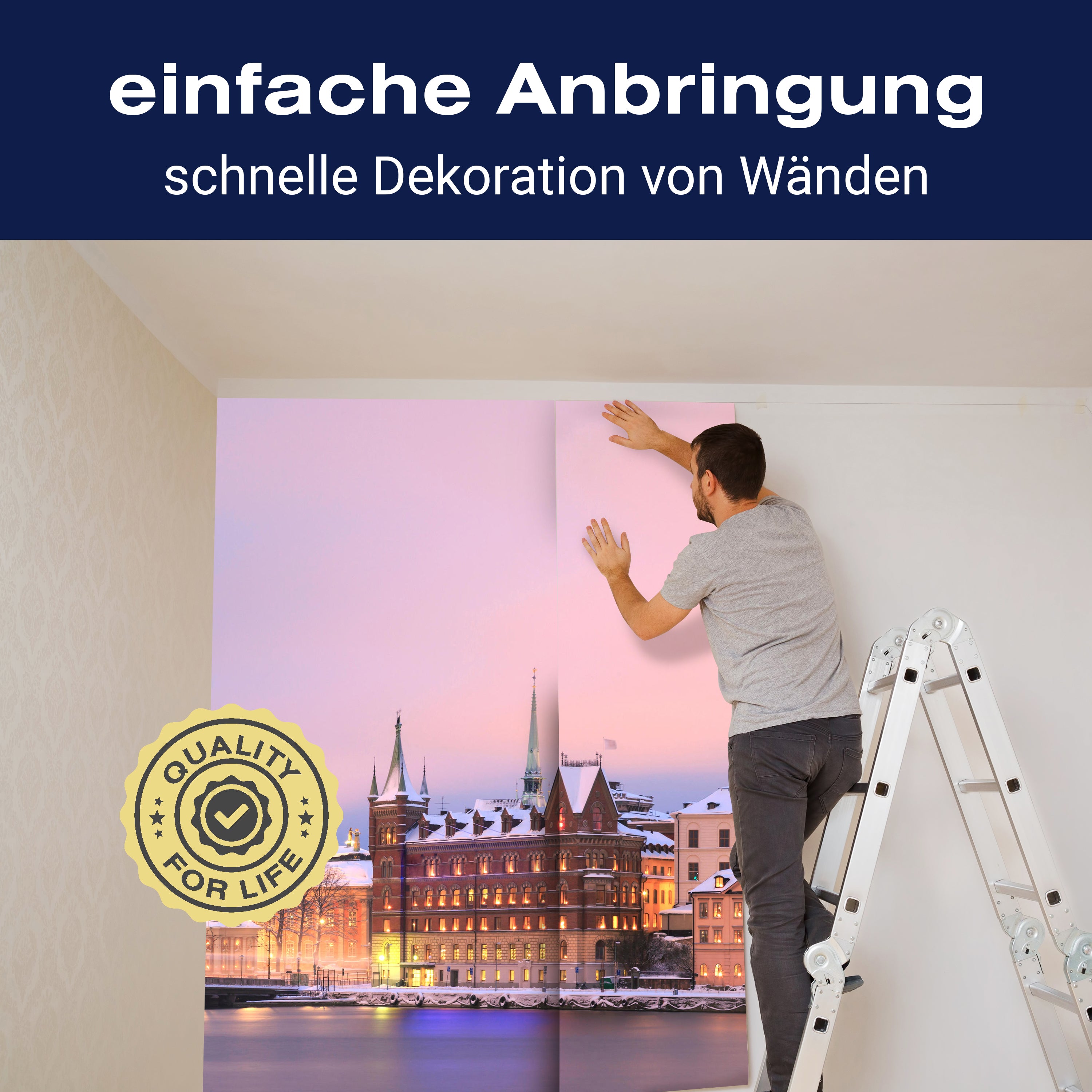 Fototapete Stockholm Panorama M0933 - Bild 3 Fototapete Stockholm Panorama M0933 - Bild 3