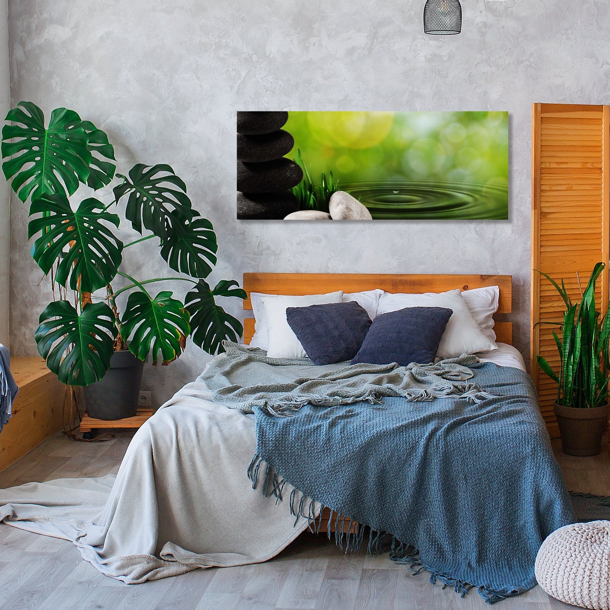 Leinwandbild Abstrakte asiatische Badekurortkunst M0951 kaufen - Bild 2 Leinwandbild Abstrakte asiatische Badekurortkunst M0951 kaufen - Bild 2