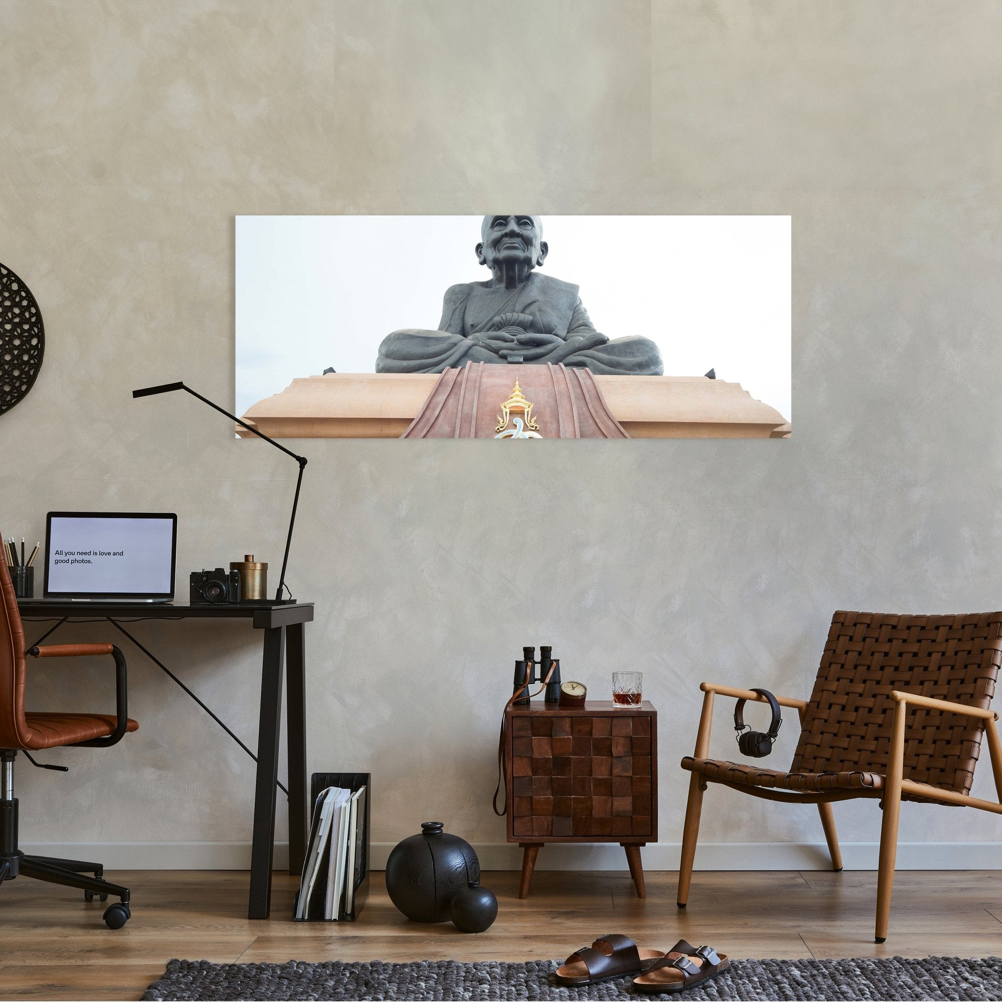 Leinwandbild Statue in einem berühmten Tempel in Thailand M0953 kaufen - Bild 2 Leinwandbild Statue in einem berühmten Tempel in Thailand M0953 kaufen - Bild 2