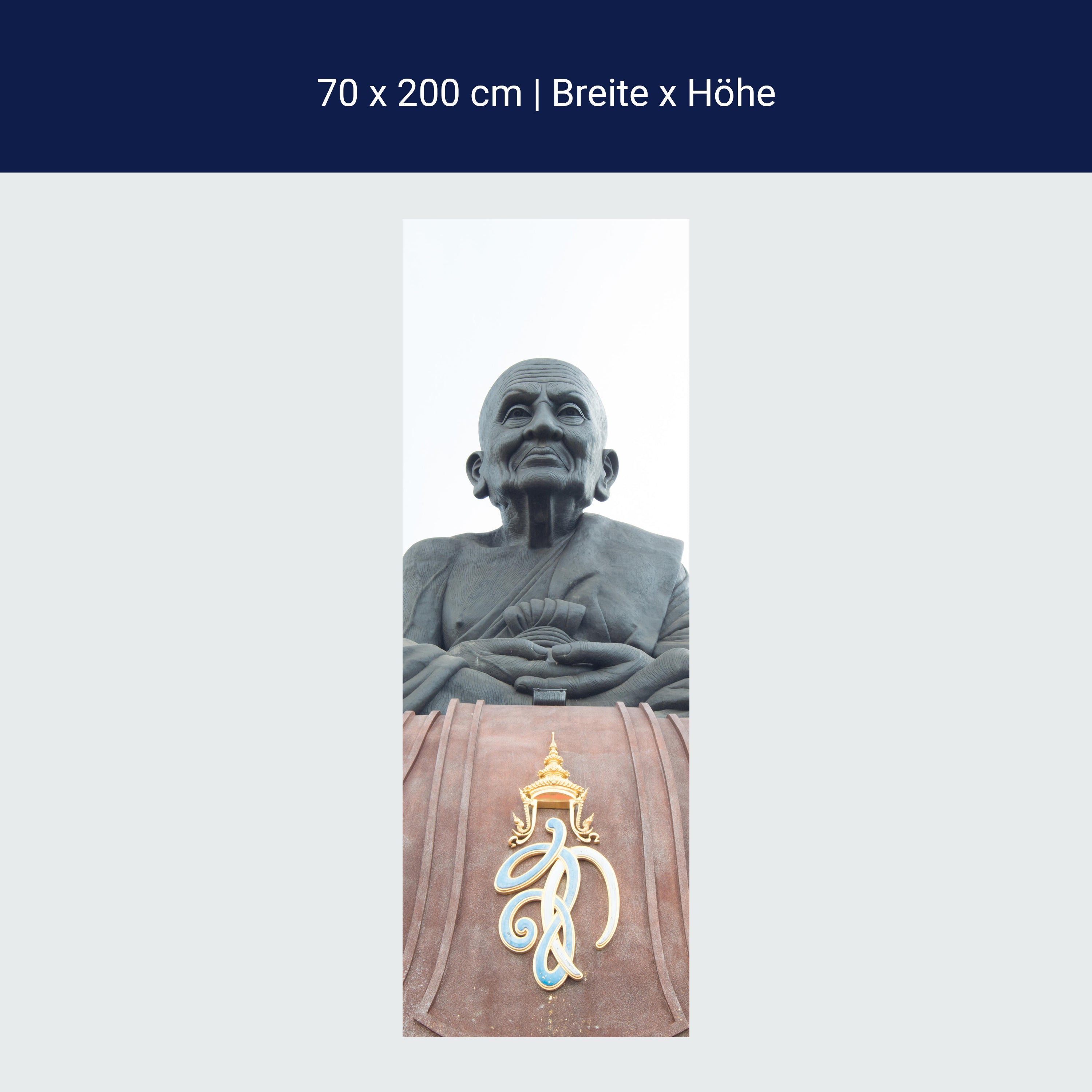 Türtapete Statue in einem berühmten Tempel in Thailand M0953 Türtapete Statue in einem berühmten Tempel in Thailand M0953