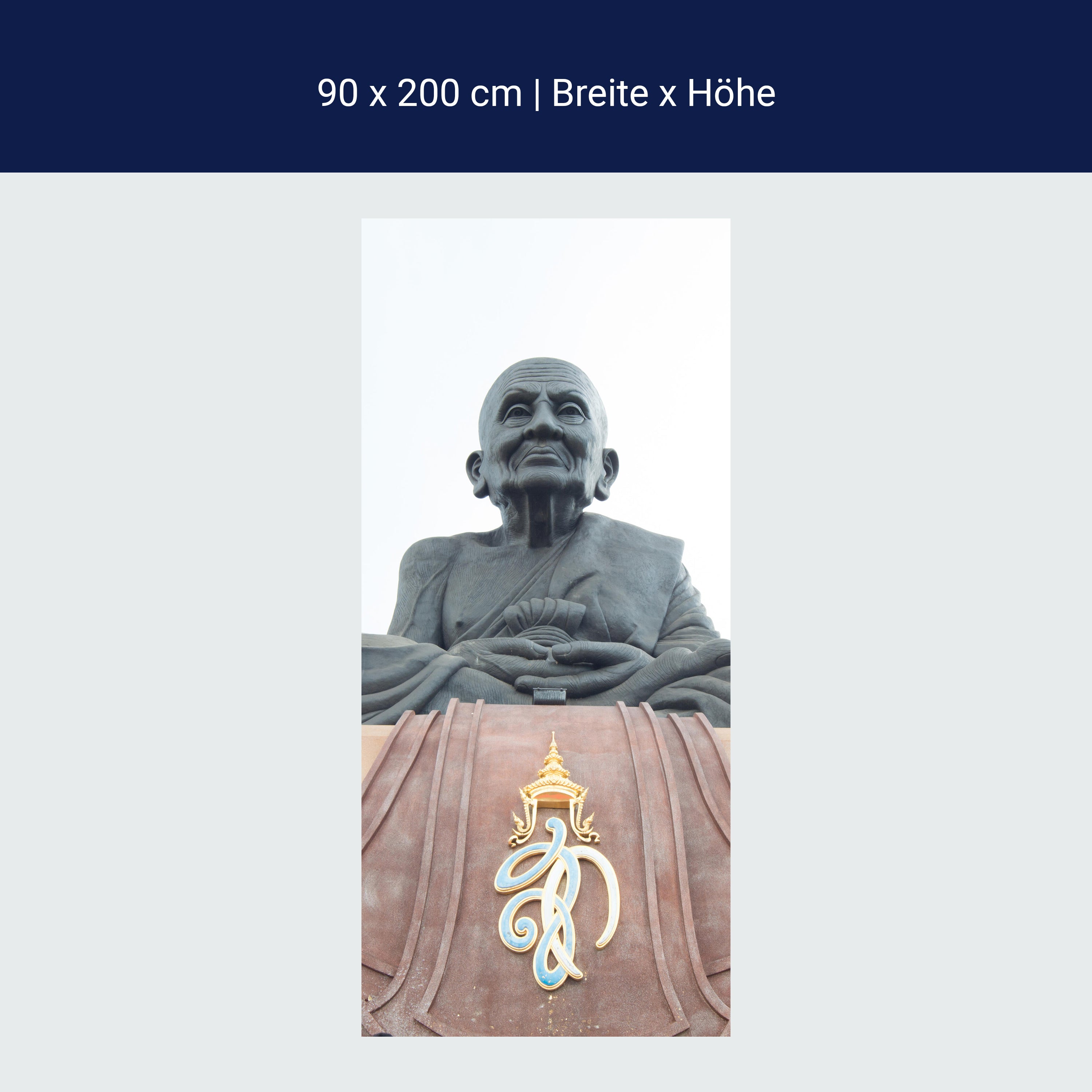 Türtapete Statue in einem berühmten Tempel in Thailand M0953 Türtapete Statue in einem berühmten Tempel in Thailand M0953