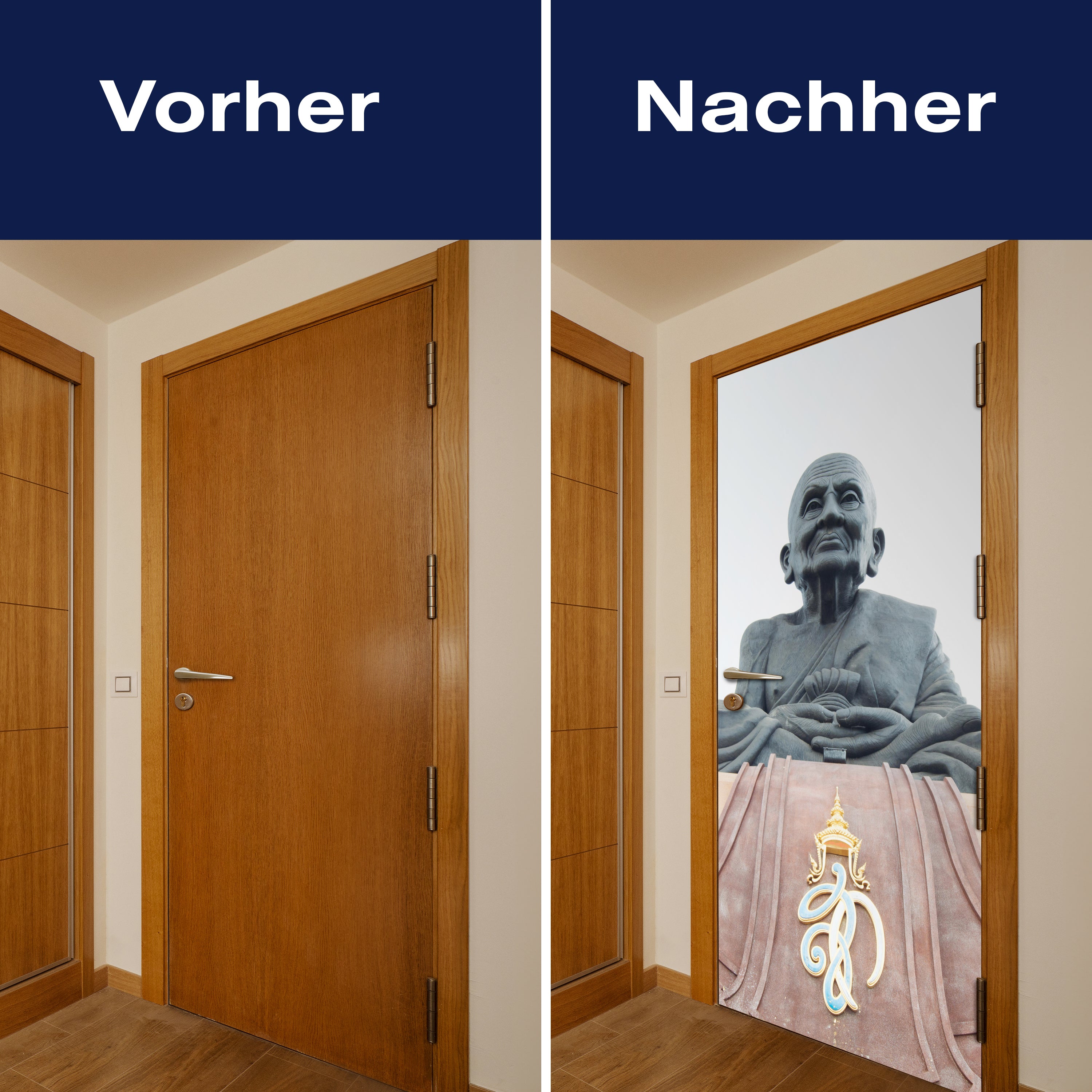 Türtapete Statue in einem berühmten Tempel in Thailand M0953 - Bild 10 Türtapete Statue in einem berühmten Tempel in Thailand M0953 - Bild 10