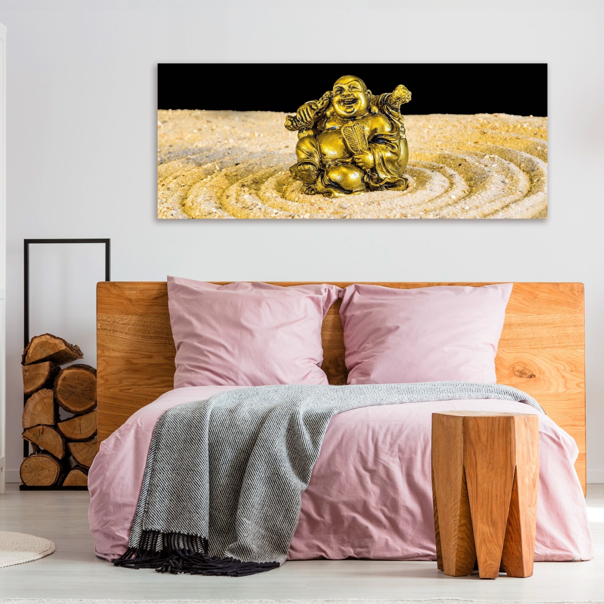 Leinwandbild Goldener Buddha im Zen-Kreis M0956 kaufen - Bild 3 Leinwandbild Goldener Buddha im Zen-Kreis M0956 kaufen - Bild 3