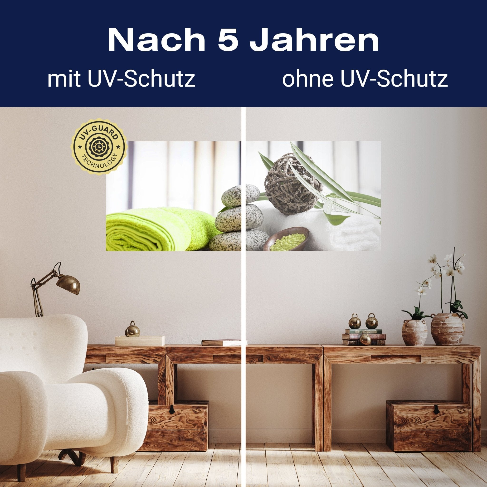 Leinwandbild Handtücher und Salz, Sauna M0961 kaufen - Bild 9 Leinwandbild Handtücher und Salz, Sauna M0961 kaufen - Bild 9