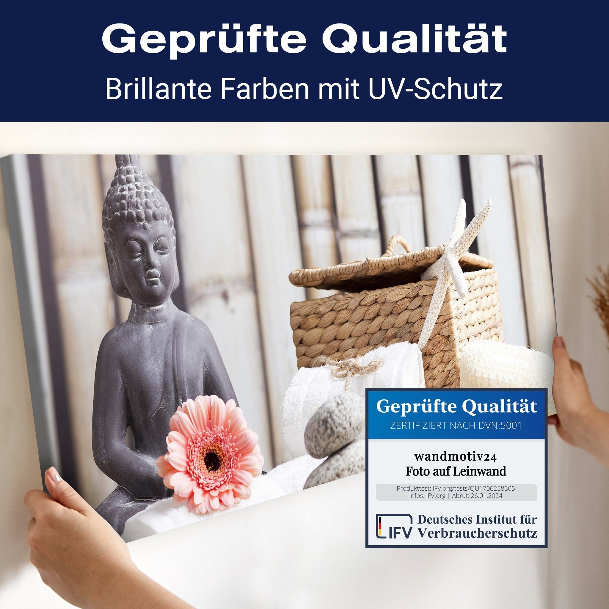 Leinwandbild Spa und Wellness-Einstellung mit Blumen M0963 kaufen - Bild 4 Leinwandbild Spa und Wellness-Einstellung mit Blumen M0963 kaufen - Bild 4