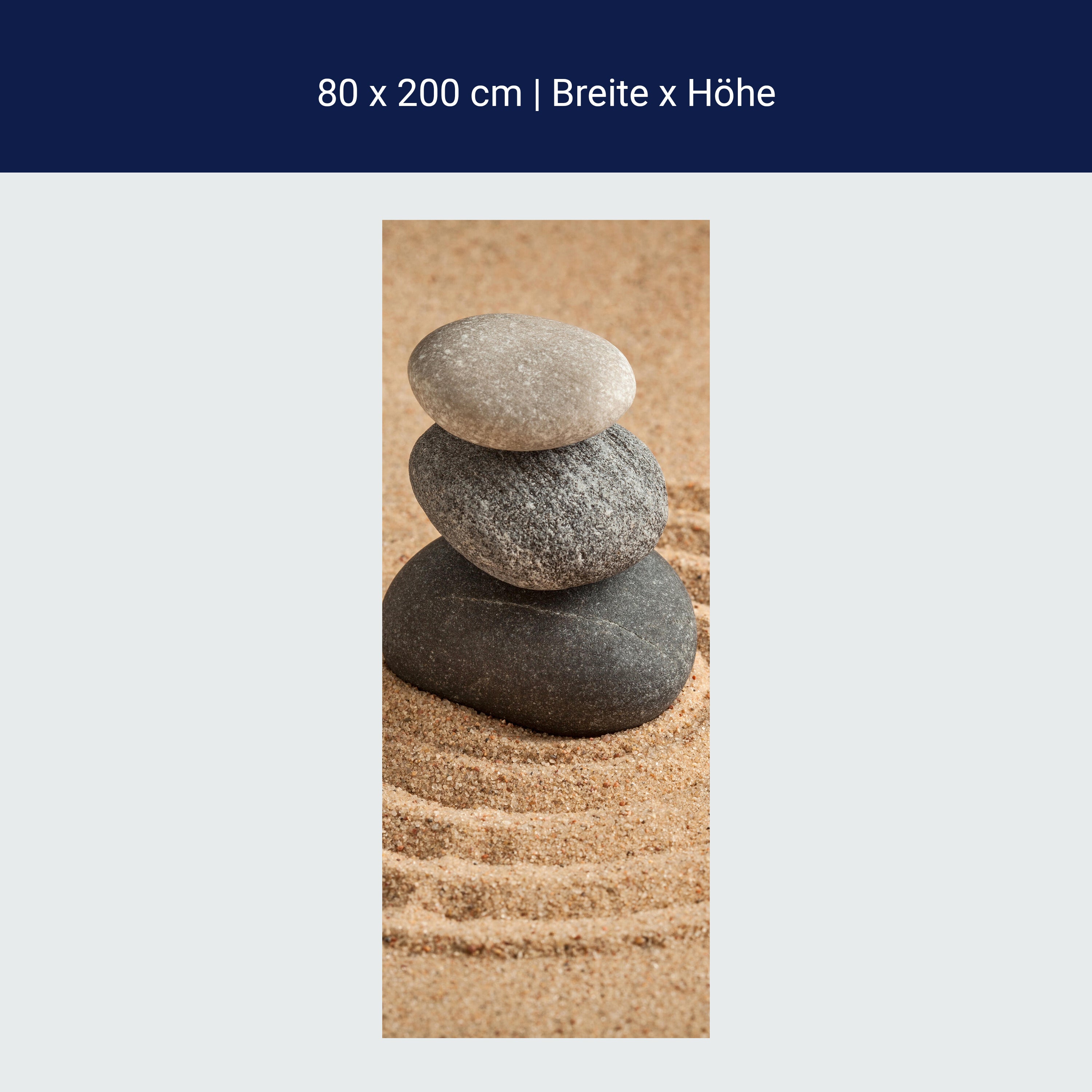 Türtapete Einfachheit und Balance-Konzept M0966 Türtapete Einfachheit und Balance-Konzept M0966