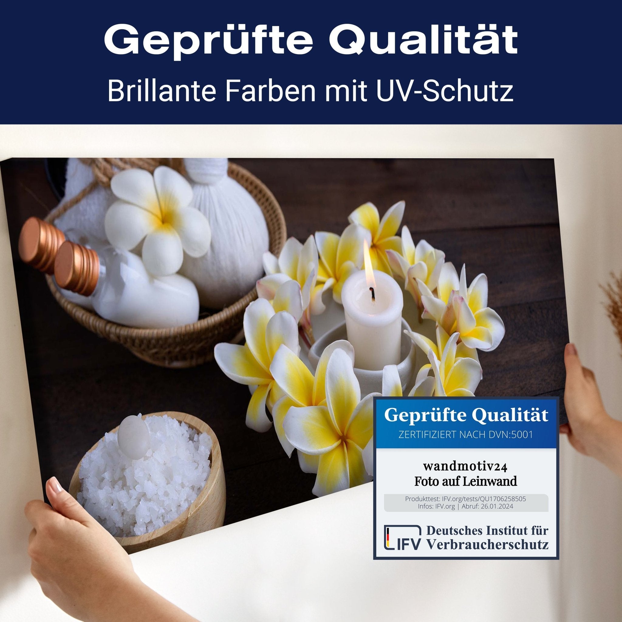 Leinwandbild Frangipani Blumen - Spa und Wellness M0977 kaufen - Bild 4 Leinwandbild Frangipani Blumen - Spa und Wellness M0977 kaufen - Bild 4