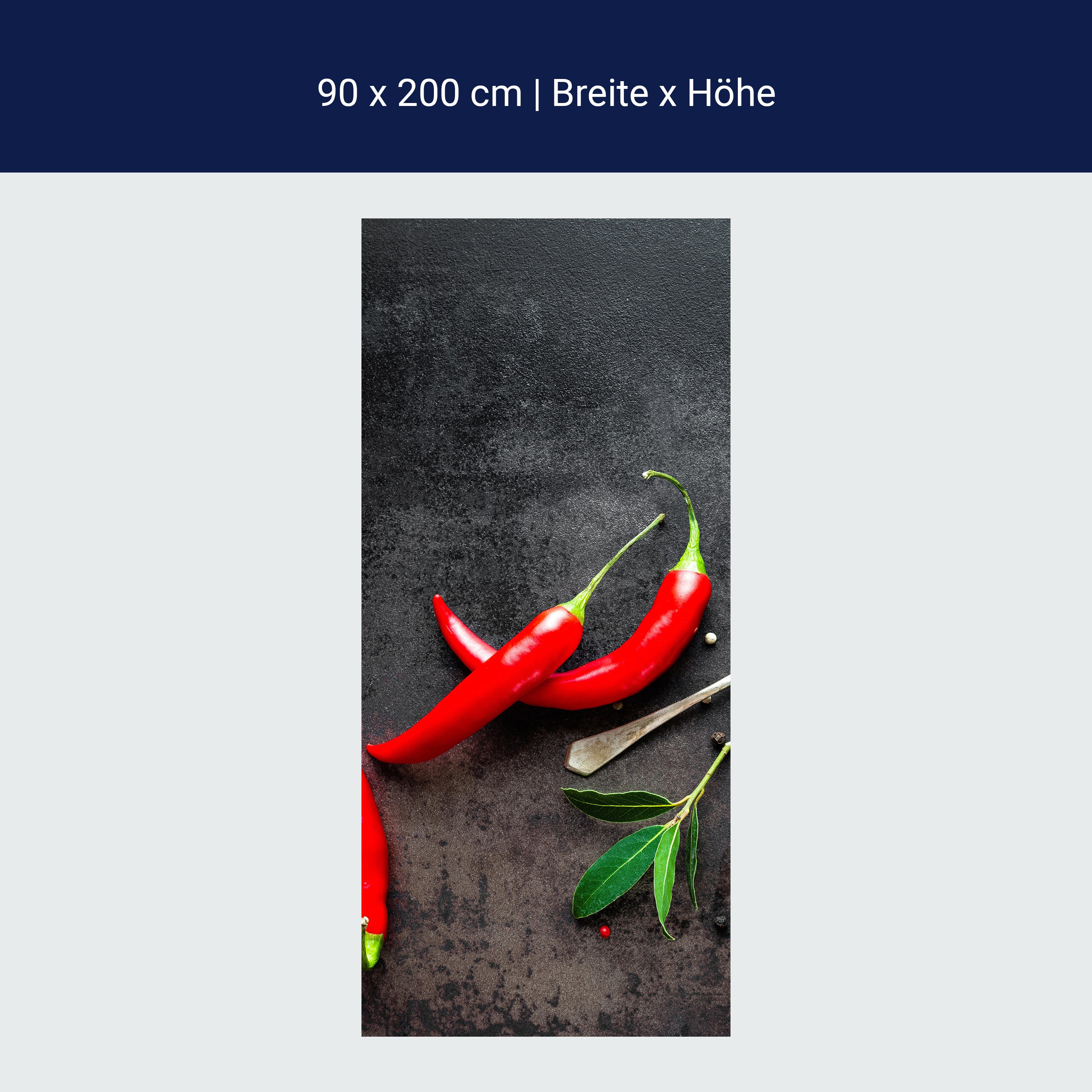 Türtapete Chili-Pfeffer M0983 Türtapete Chili-Pfeffer M0983