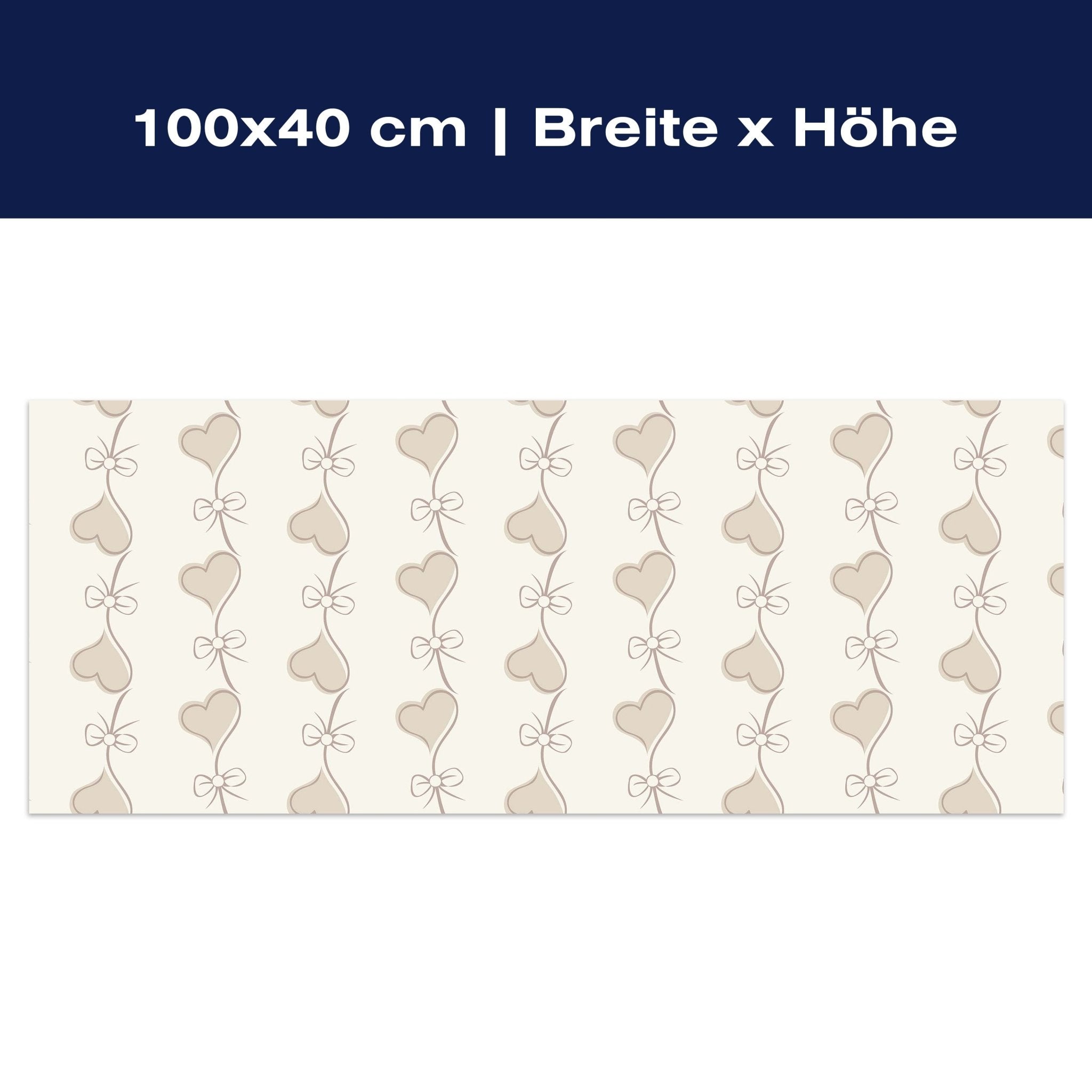 Leinwandbild Retro Herzen auf Beige Hintergrund M0993 Leinwandbild Retro Herzen auf Beige Hintergrund M0993