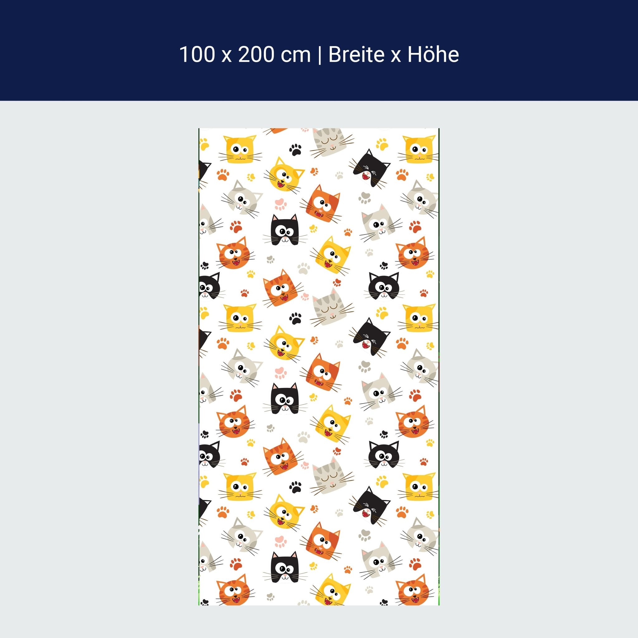 Türtapete Lustige Kätzchen M0997 Türtapete Lustige Kätzchen M0997