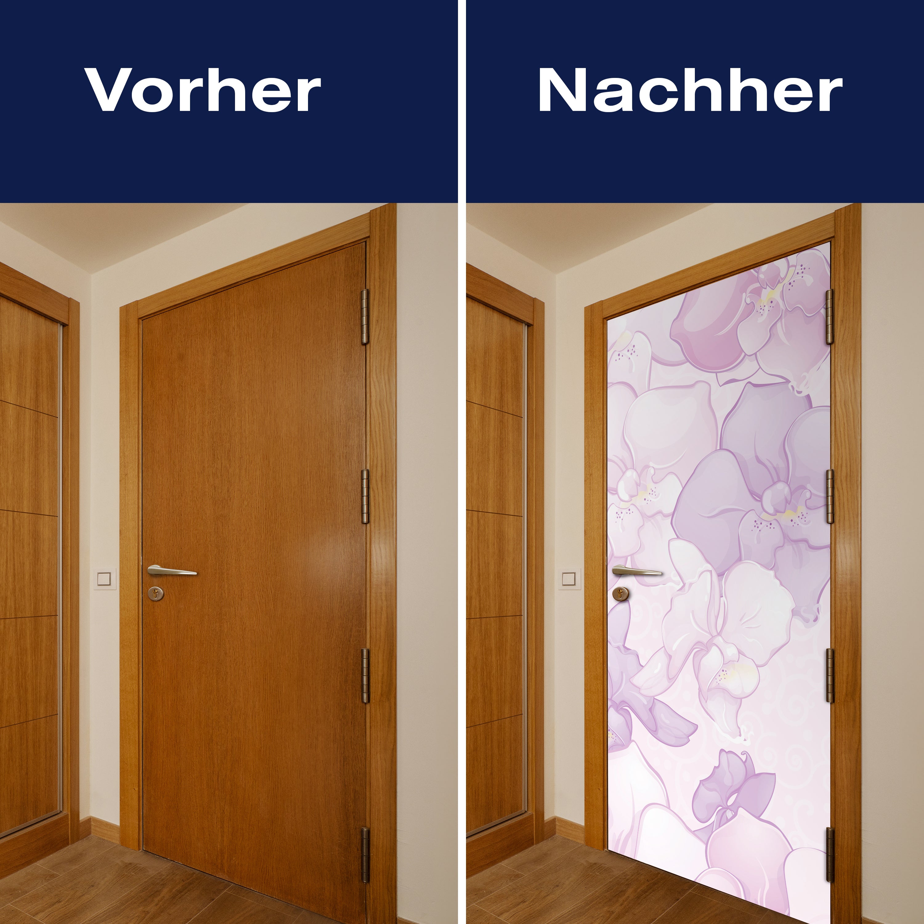 Türtapete Elegantes Blumenmotiv M0998 - Bild 10 Türtapete Elegantes Blumenmotiv M0998 - Bild 10