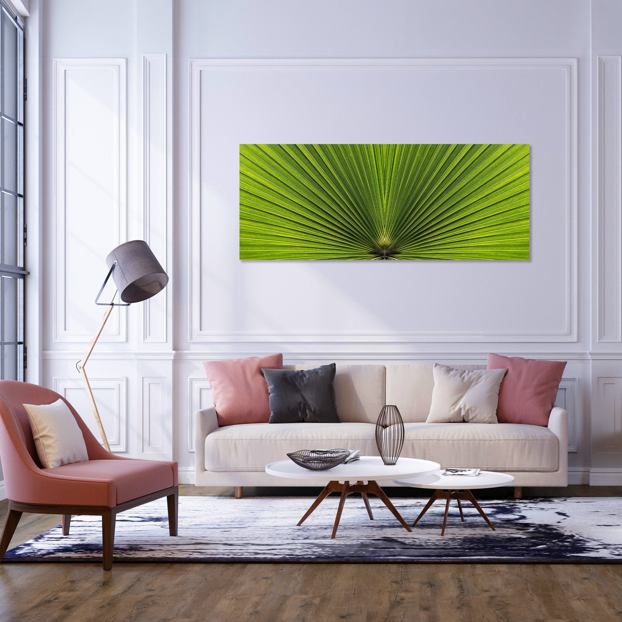 Leinwandbild Palmblatt Nahaufnahme M1003 kaufen - Bild 2 Leinwandbild Palmblatt Nahaufnahme M1003 kaufen - Bild 2