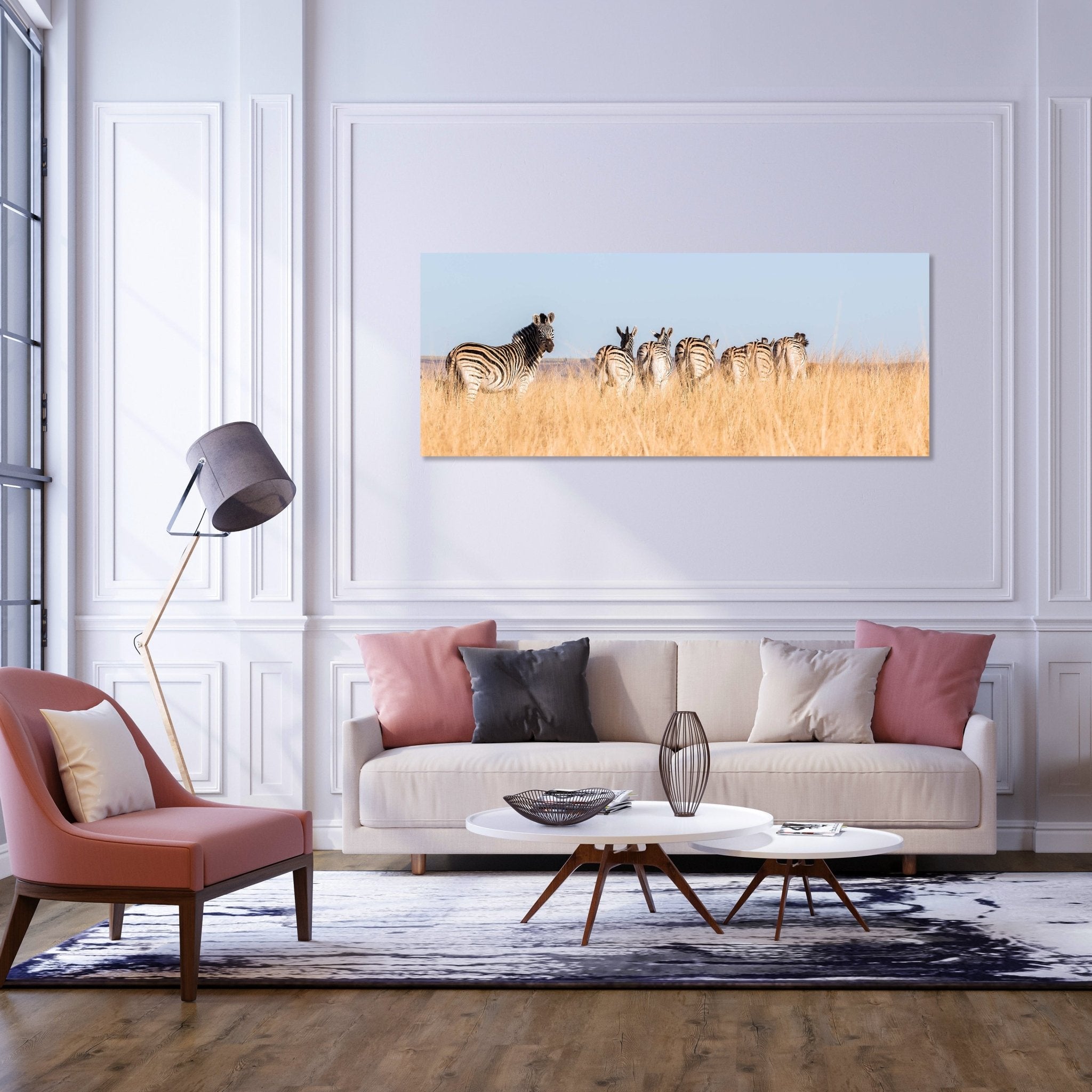 Leinwandbild Manada de cebras M1007 kaufen - Bild 2 Leinwandbild Manada de cebras M1007 kaufen - Bild 2