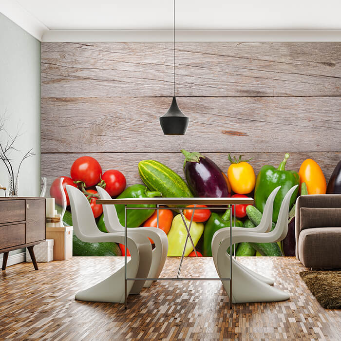 Fototapete Gemüse Garten Essen M1011 - Bild 1 Fototapete Gemüse Garten Essen M1011 - Bild 1
