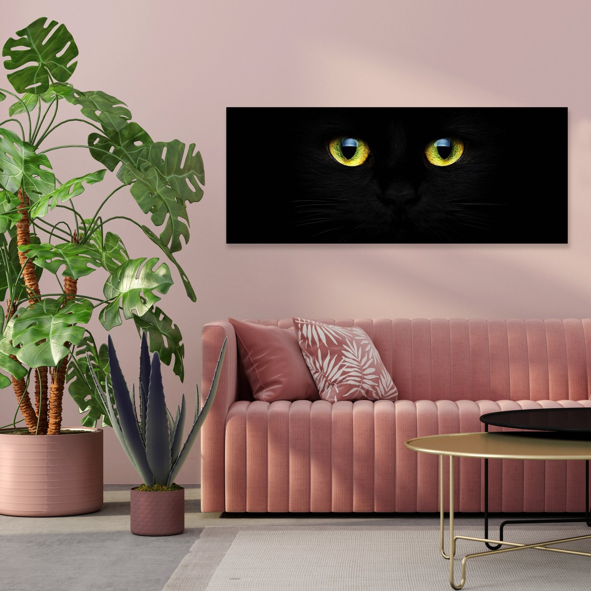 Leinwandbild Mysteriöse Katzenaugen M1015 kaufen - Bild 3 Leinwandbild Mysteriöse Katzenaugen M1015 kaufen - Bild 3