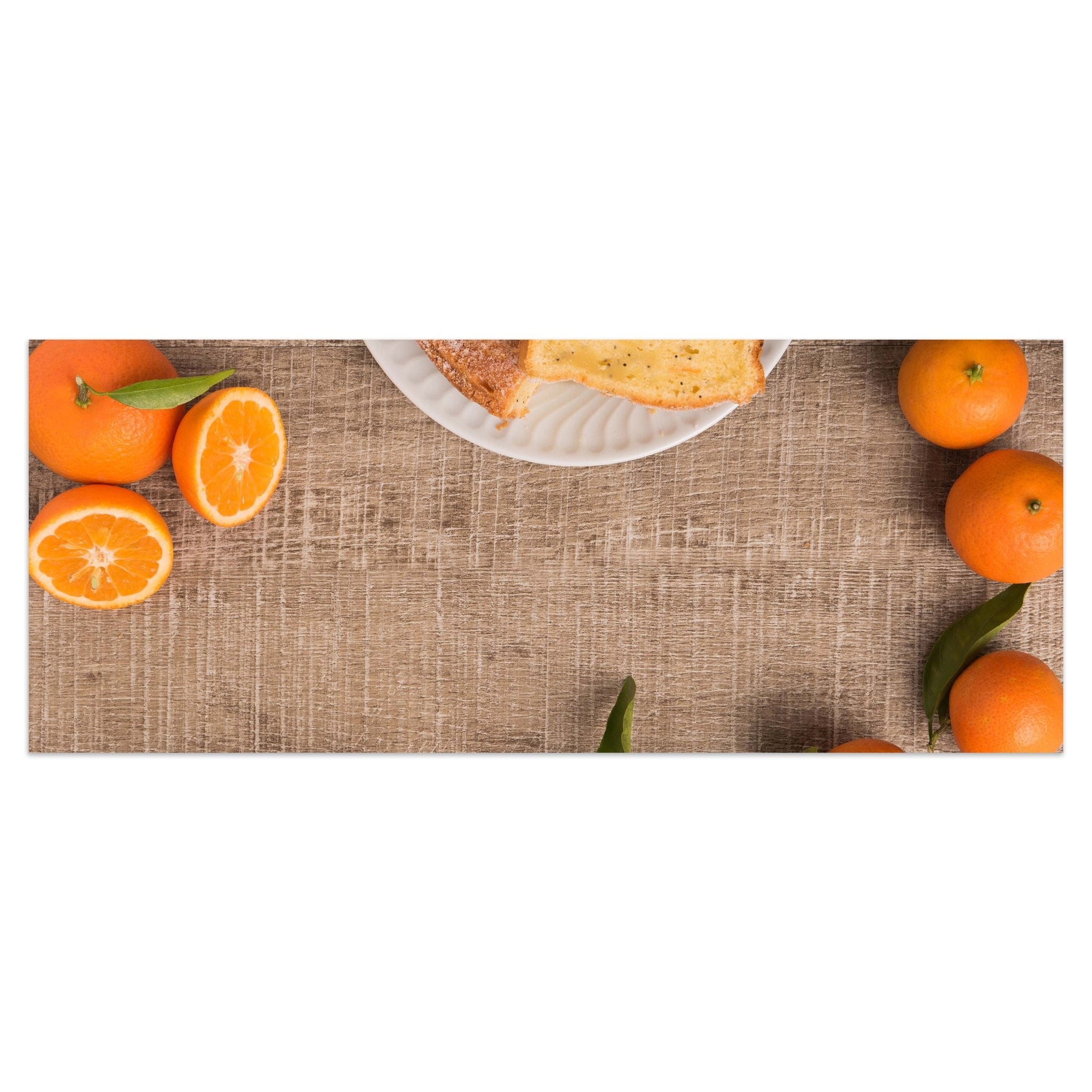 Leinwandbild Frische Clementinen und Kuchen M1018 kaufen - Bild 1 Leinwandbild Frische Clementinen und Kuchen M1018 kaufen - Bild 1