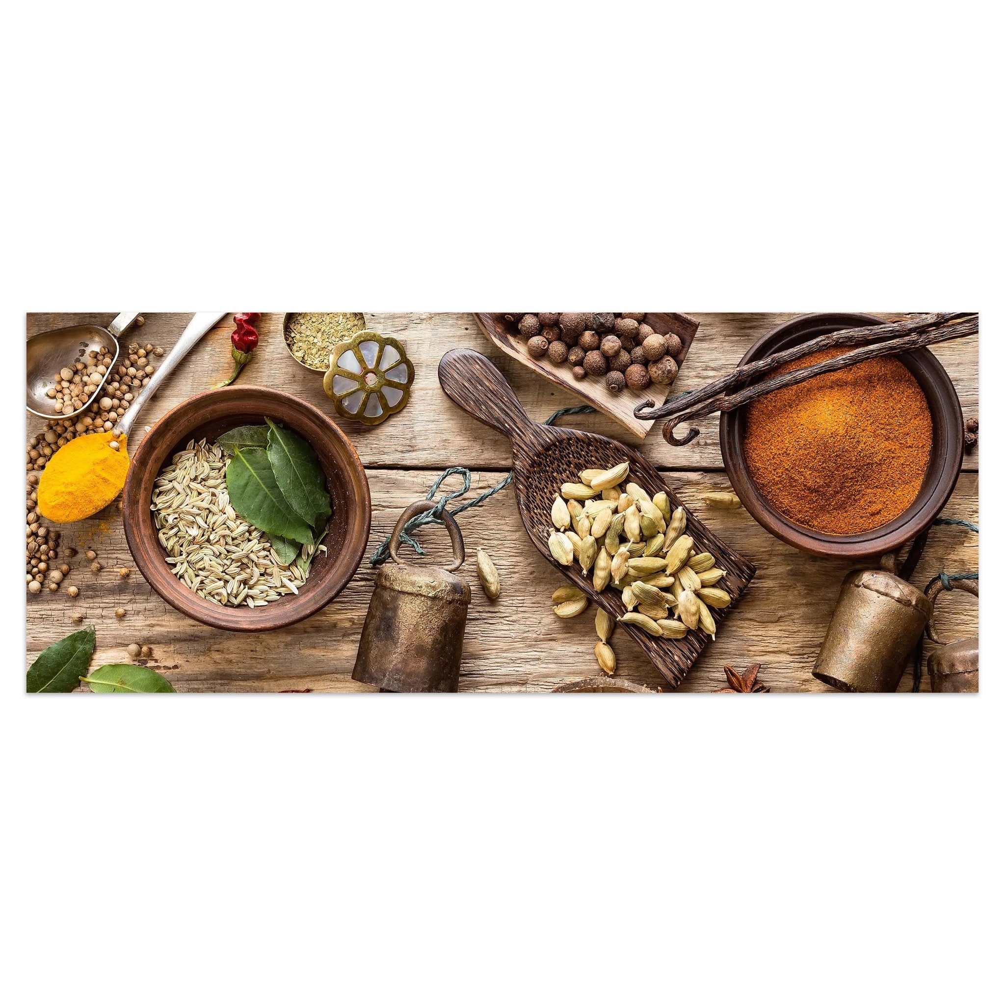Leinwandbild Vielzahl von Gewürzen M1019 kaufen - Bild 1 Leinwandbild Vielzahl von Gewürzen M1019 kaufen - Bild 1