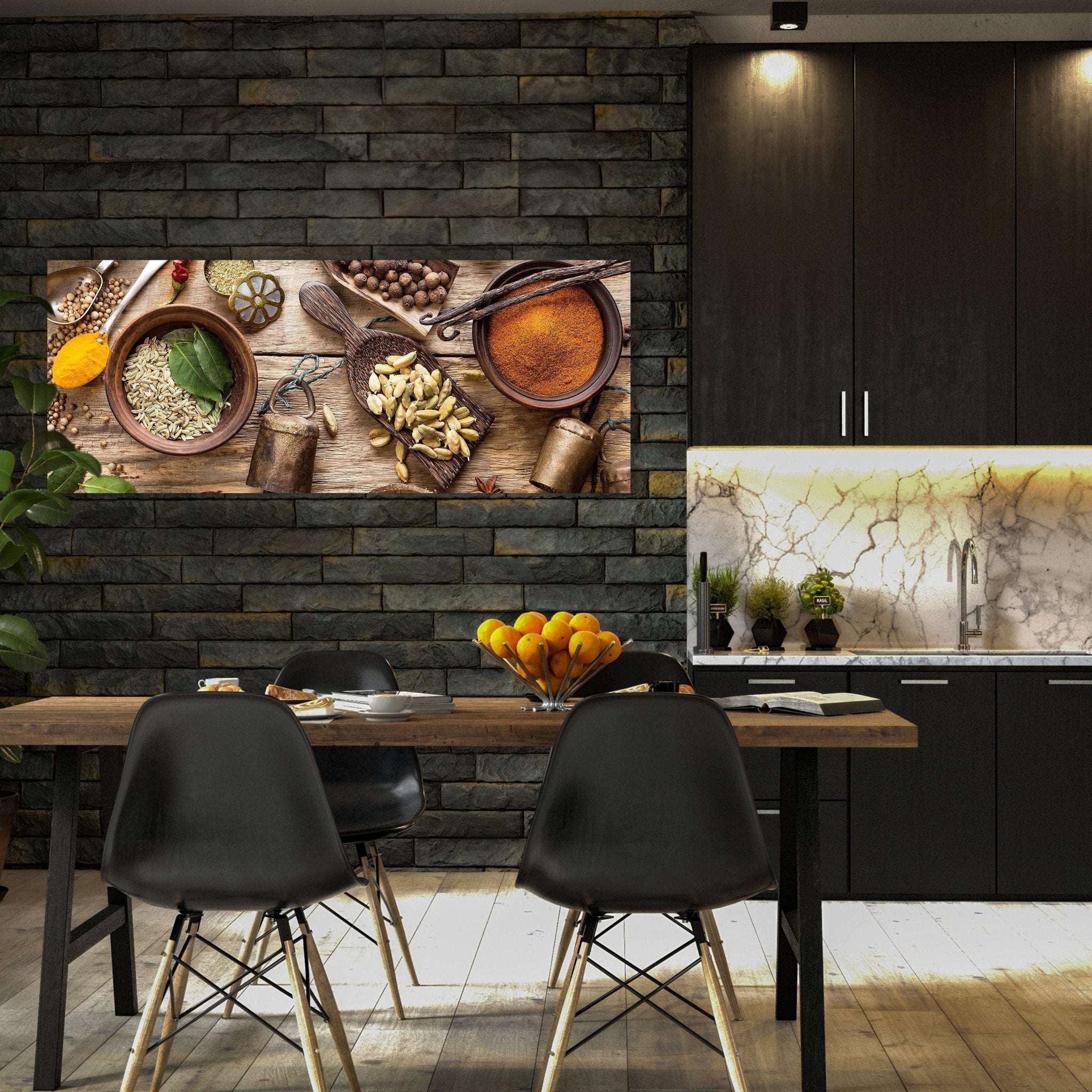 Leinwandbild Vielzahl von Gewürzen M1019 kaufen - Bild 3 Leinwandbild Vielzahl von Gewürzen M1019 kaufen - Bild 3