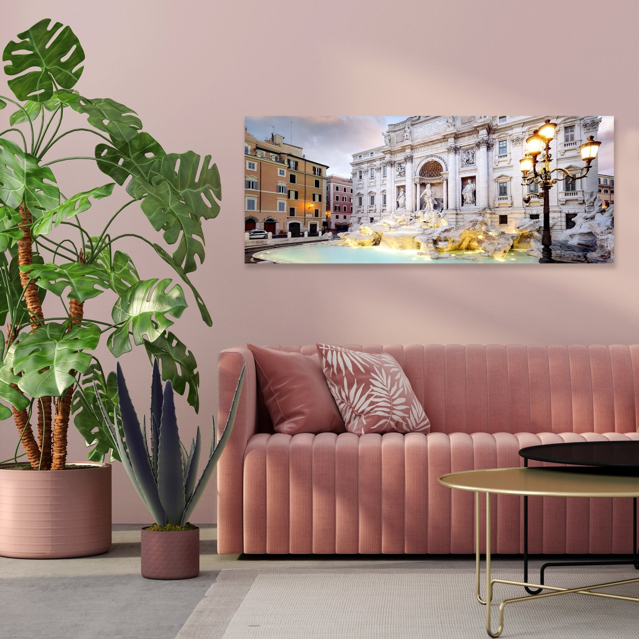 Leinwandbild Trevi-Brunnen, Rom M1024 kaufen - Bild 3 Leinwandbild Trevi-Brunnen, Rom M1024 kaufen - Bild 3