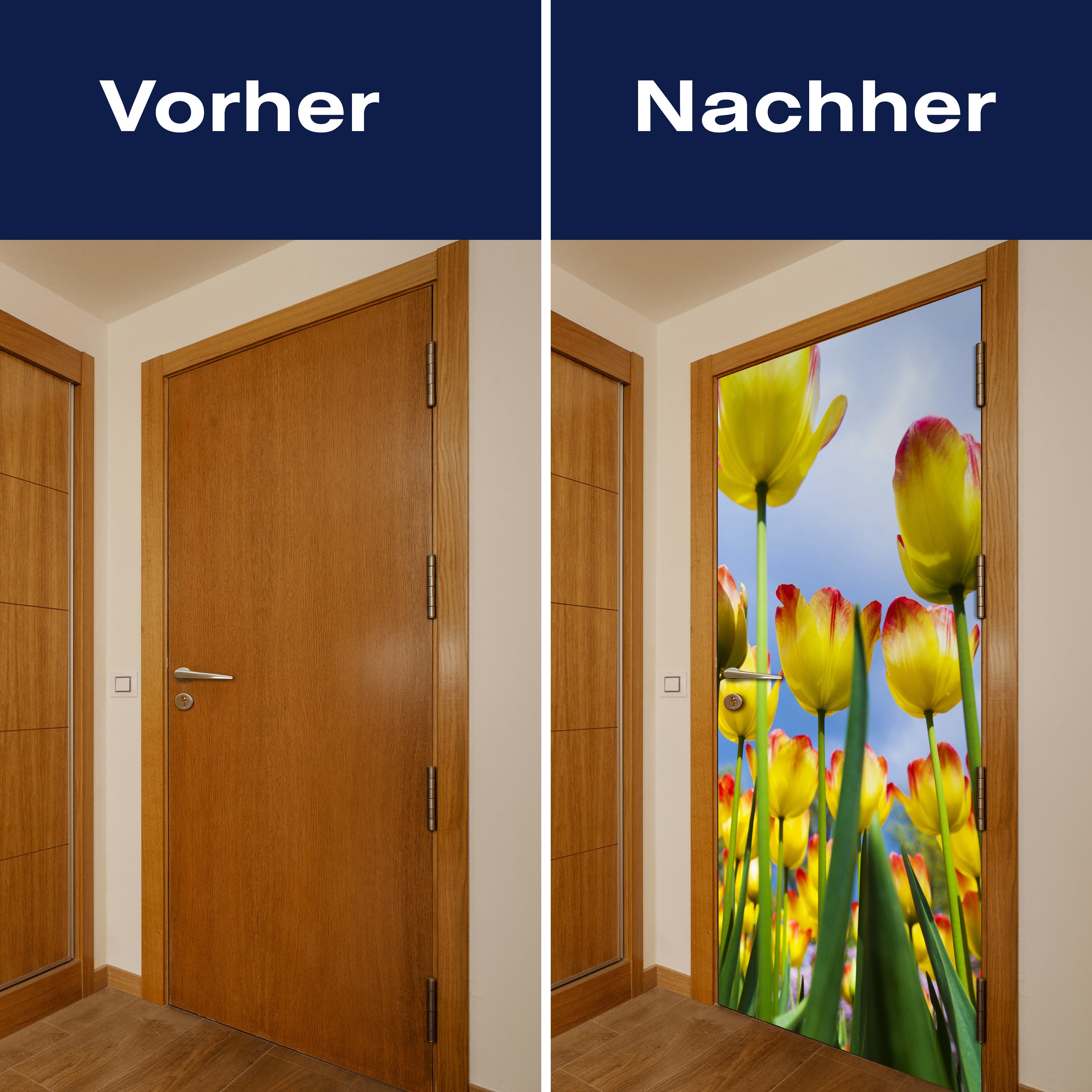 Türtapete Tulpen M1029 - Bild 10 Türtapete Tulpen M1029 - Bild 10