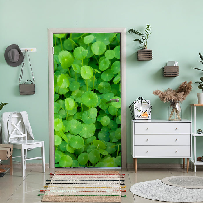 Türtapete Grünpflanzen Hintergrund M1046 - Bild 1 Türtapete Grünpflanzen Hintergrund M1046 - Bild 1