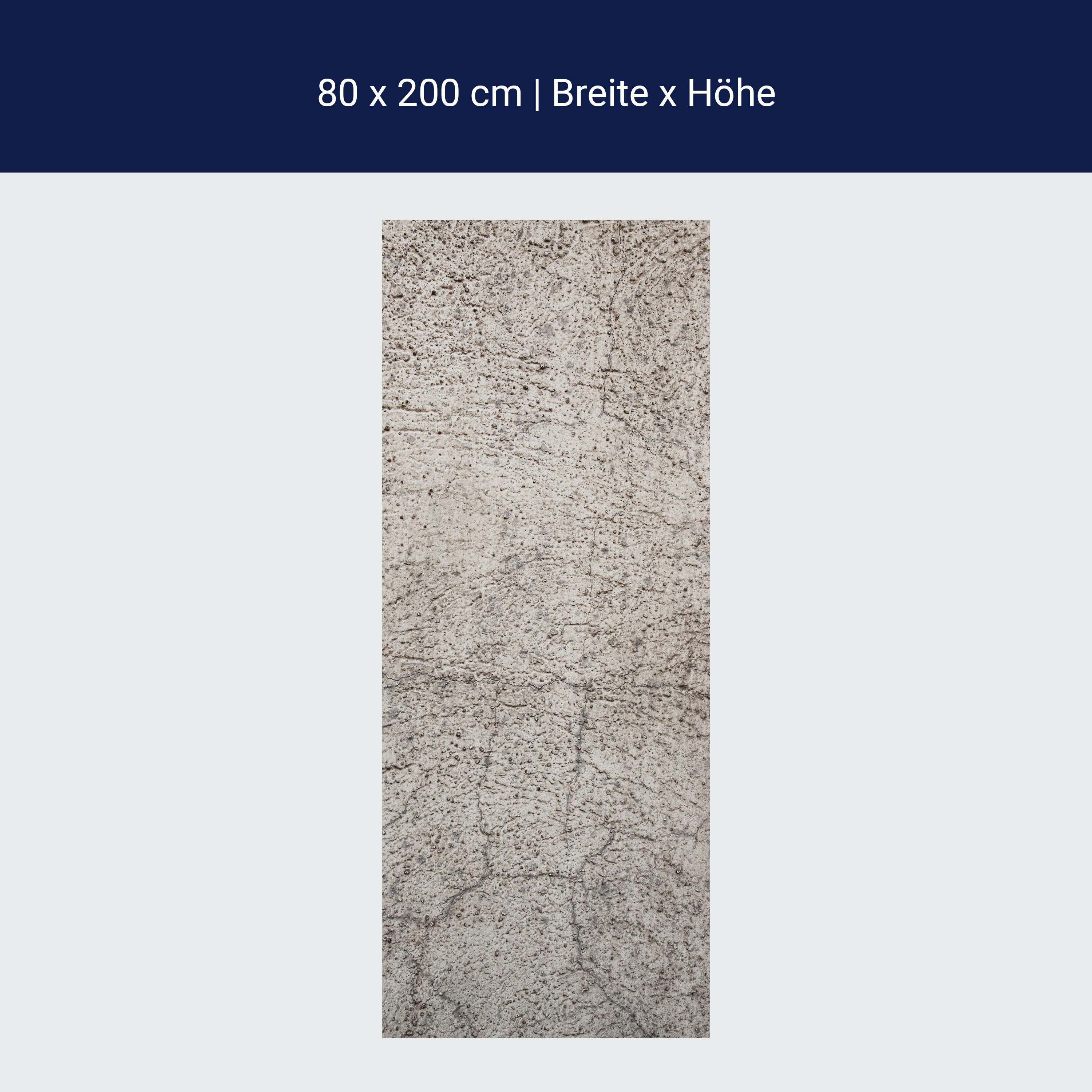 Türtapete Dunkelgrauer Stein M1050 Türtapete Dunkelgrauer Stein M1050