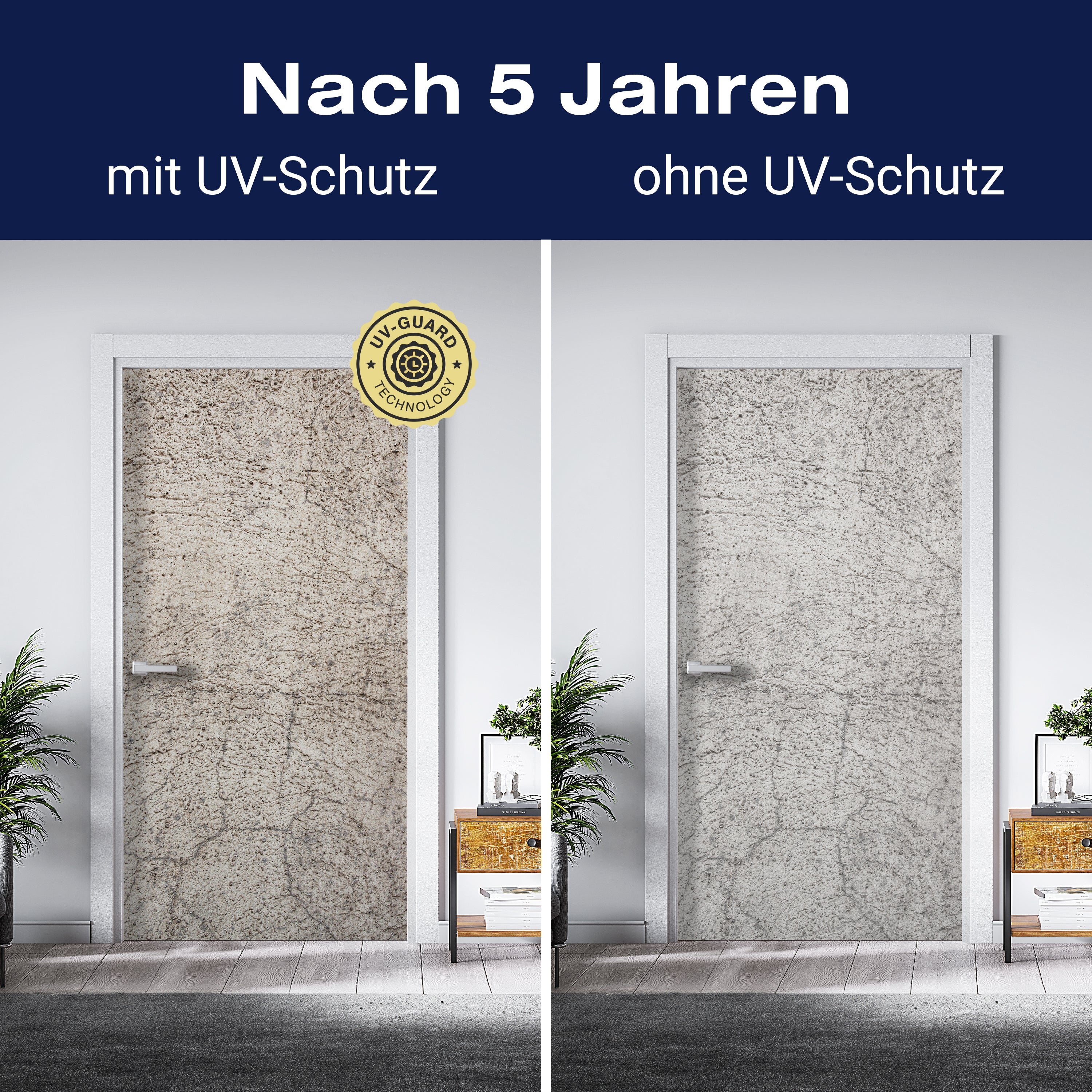 Türtapete Dunkelgrauer Stein M1050 - Bild 4 Türtapete Dunkelgrauer Stein M1050 - Bild 4