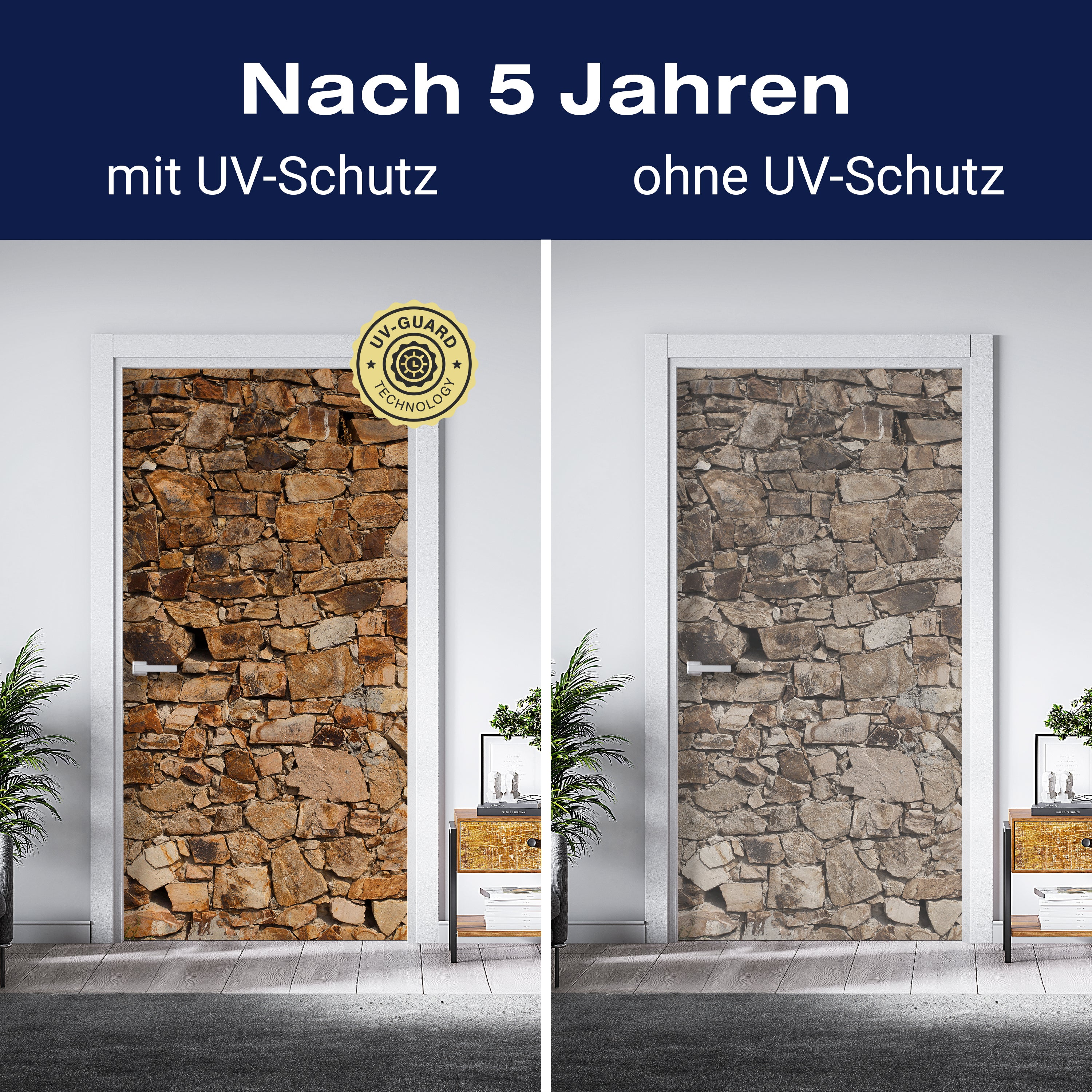 Türtapete Robuste alte Mauer M1052 - Bild 4 Türtapete Robuste alte Mauer M1052 - Bild 4