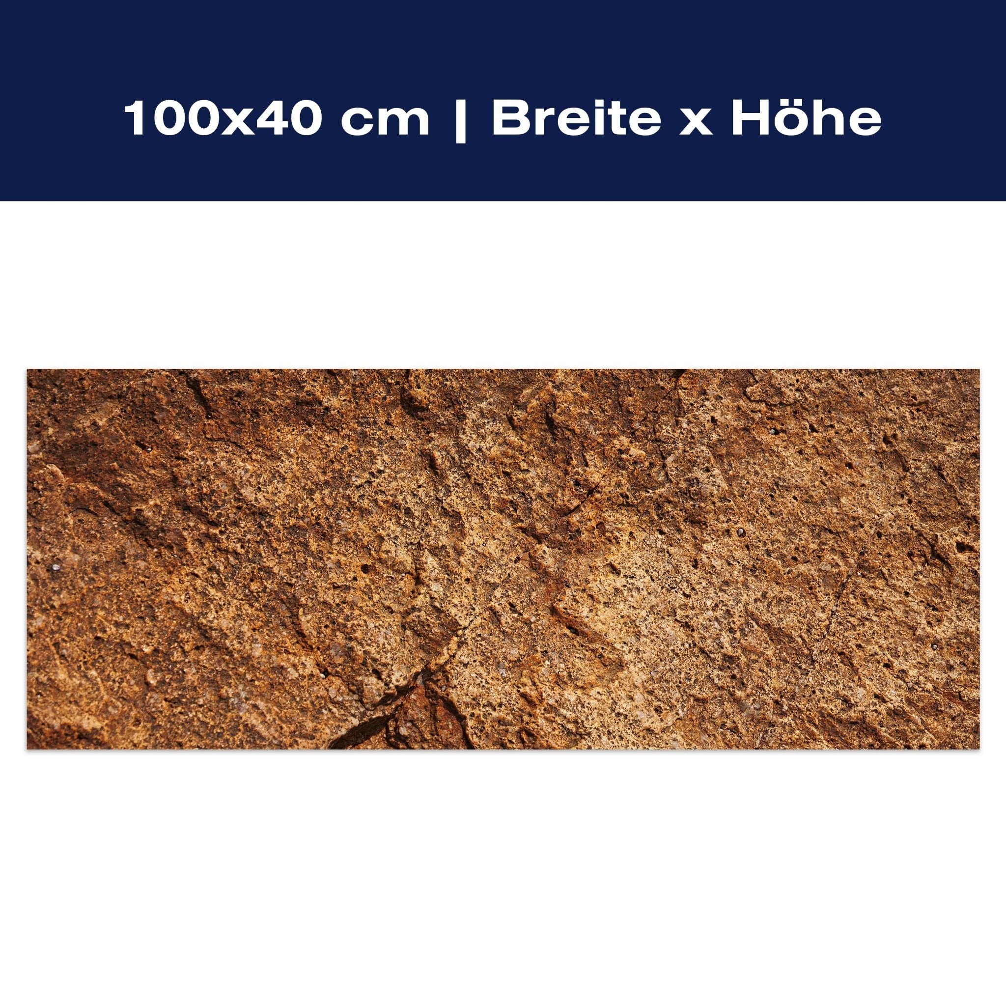 Leinwandbild Stein gelb-rote Farbe M1054 Leinwandbild Stein gelb-rote Farbe M1054