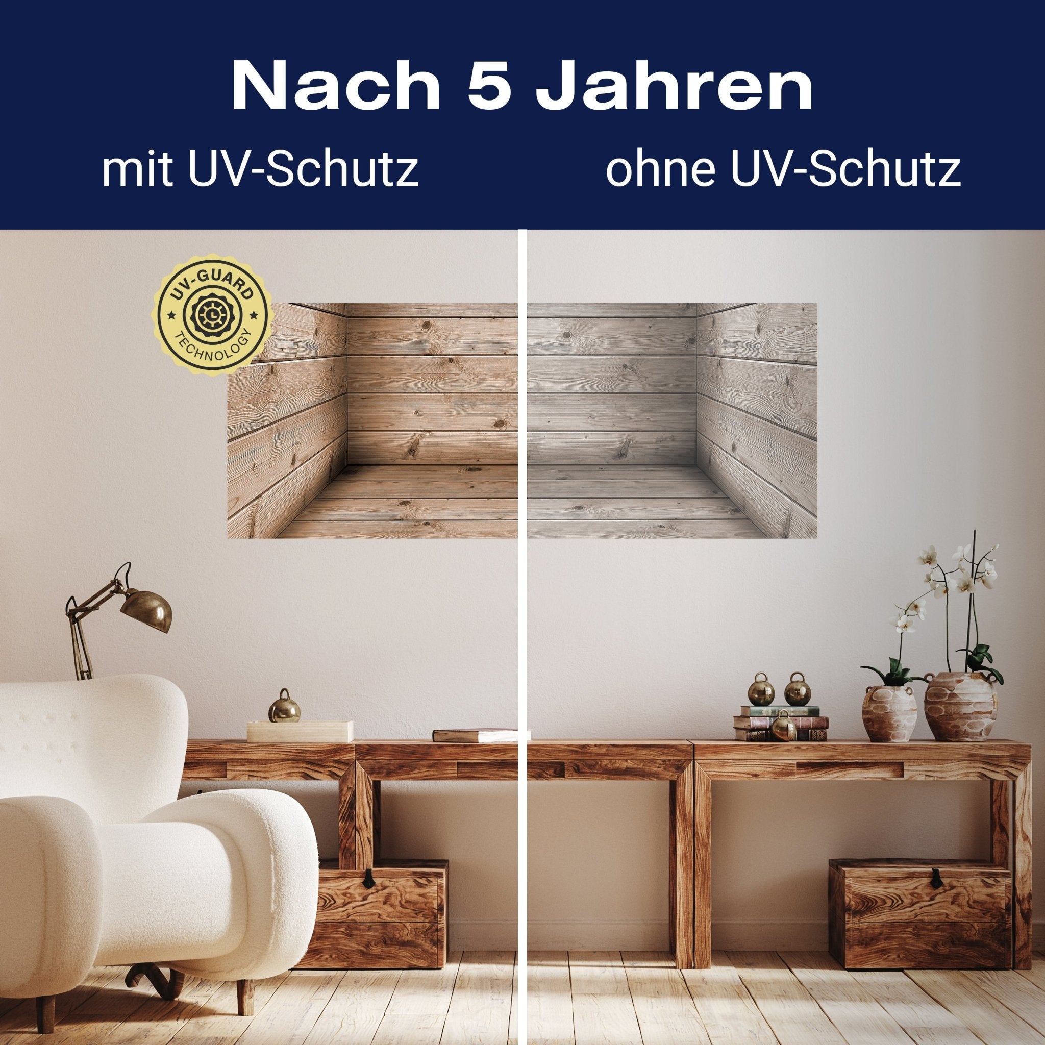 Leinwandbild Zimmer aus Holzbohlen M1055 kaufen - Bild 9 Leinwandbild Zimmer aus Holzbohlen M1055 kaufen - Bild 9