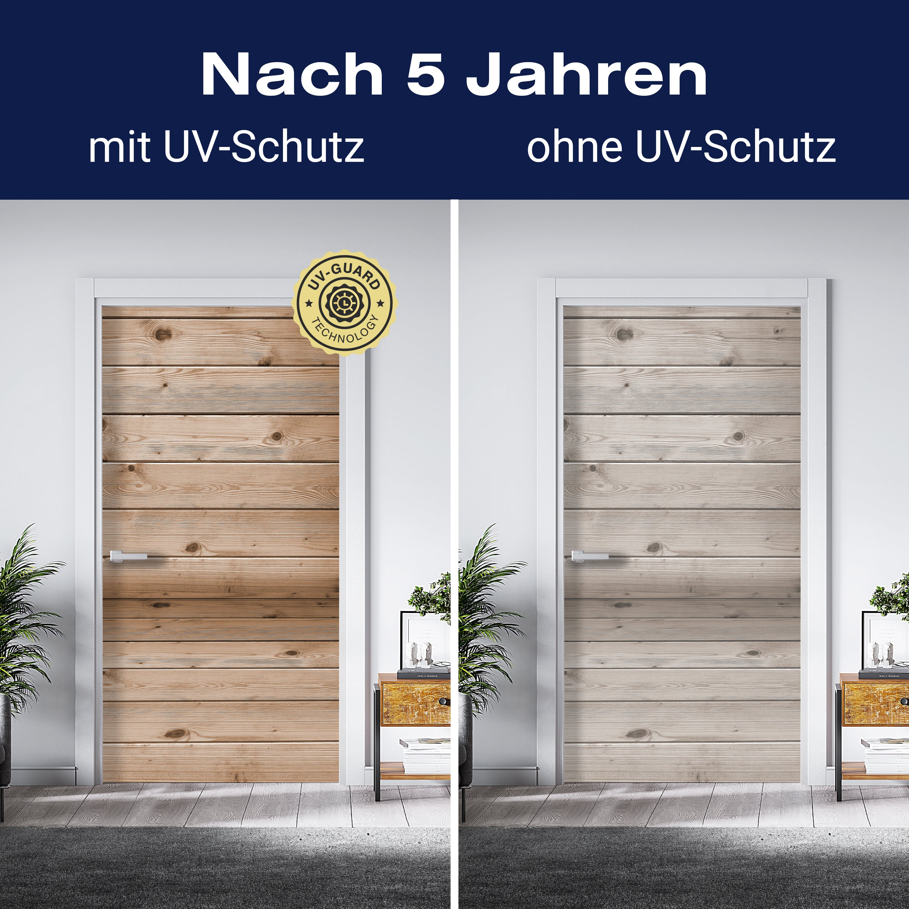 Türtapete Zimmer aus Holzbohlen M1055 - Bild 4 Türtapete Zimmer aus Holzbohlen M1055 - Bild 4