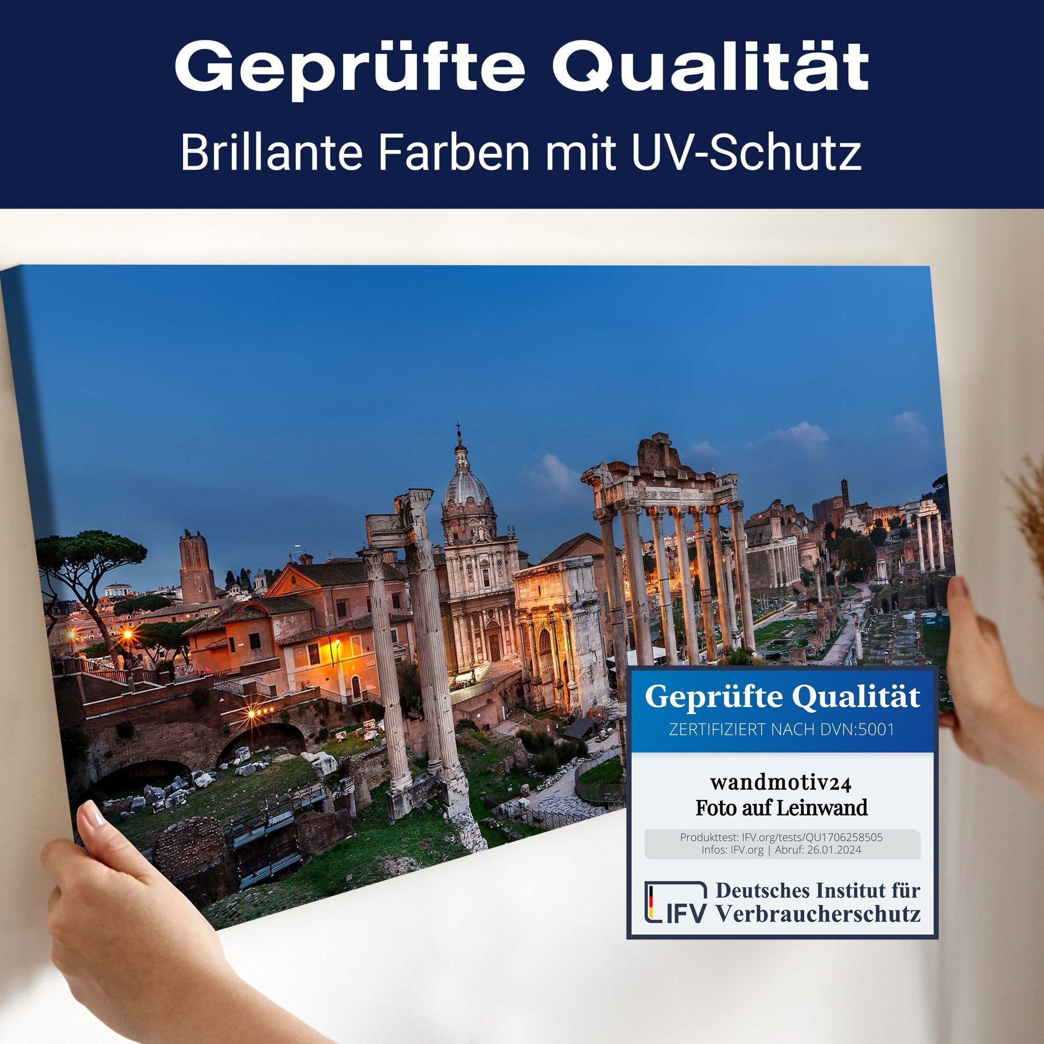 Leinwandbild Panorama des römischen Forums M1056 kaufen - Bild 4 Leinwandbild Panorama des römischen Forums M1056 kaufen - Bild 4