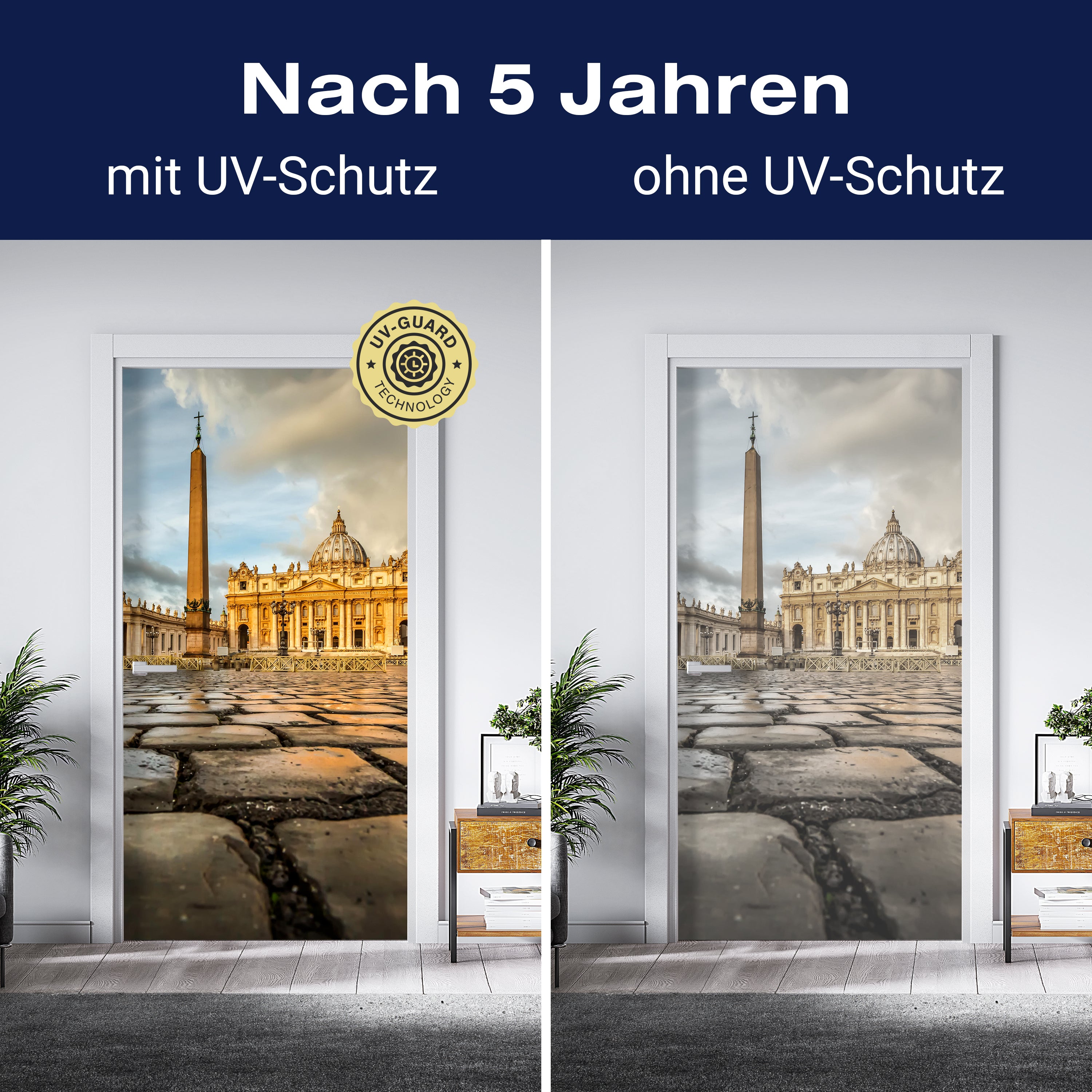 Türtapete Petersplatz, Vatikanstadt M1057 - Bild 4 Türtapete Petersplatz, Vatikanstadt M1057 - Bild 4