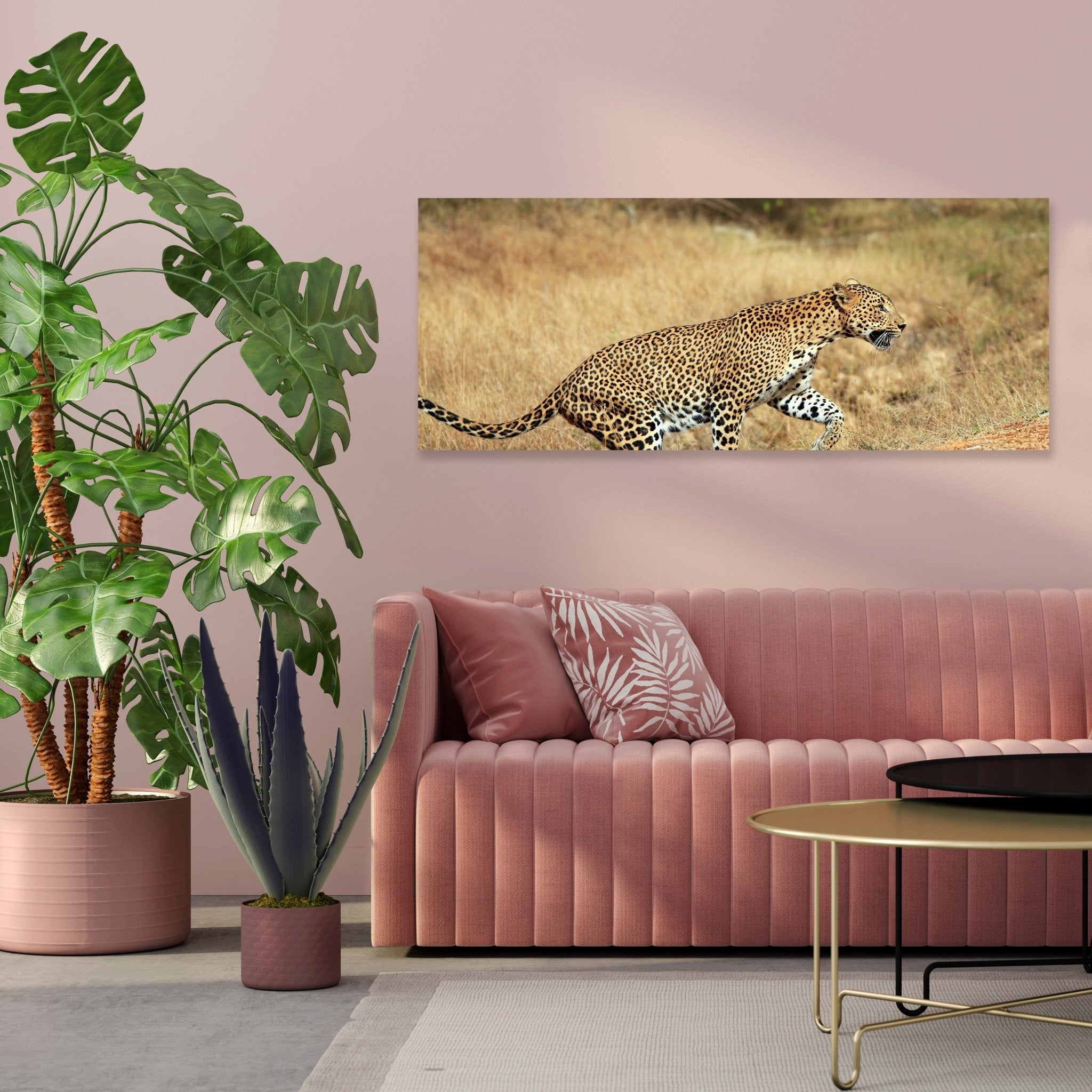 Leinwandbild Sri-Lankischer Leopard M1058 kaufen - Bild 3 Leinwandbild Sri-Lankischer Leopard M1058 kaufen - Bild 3