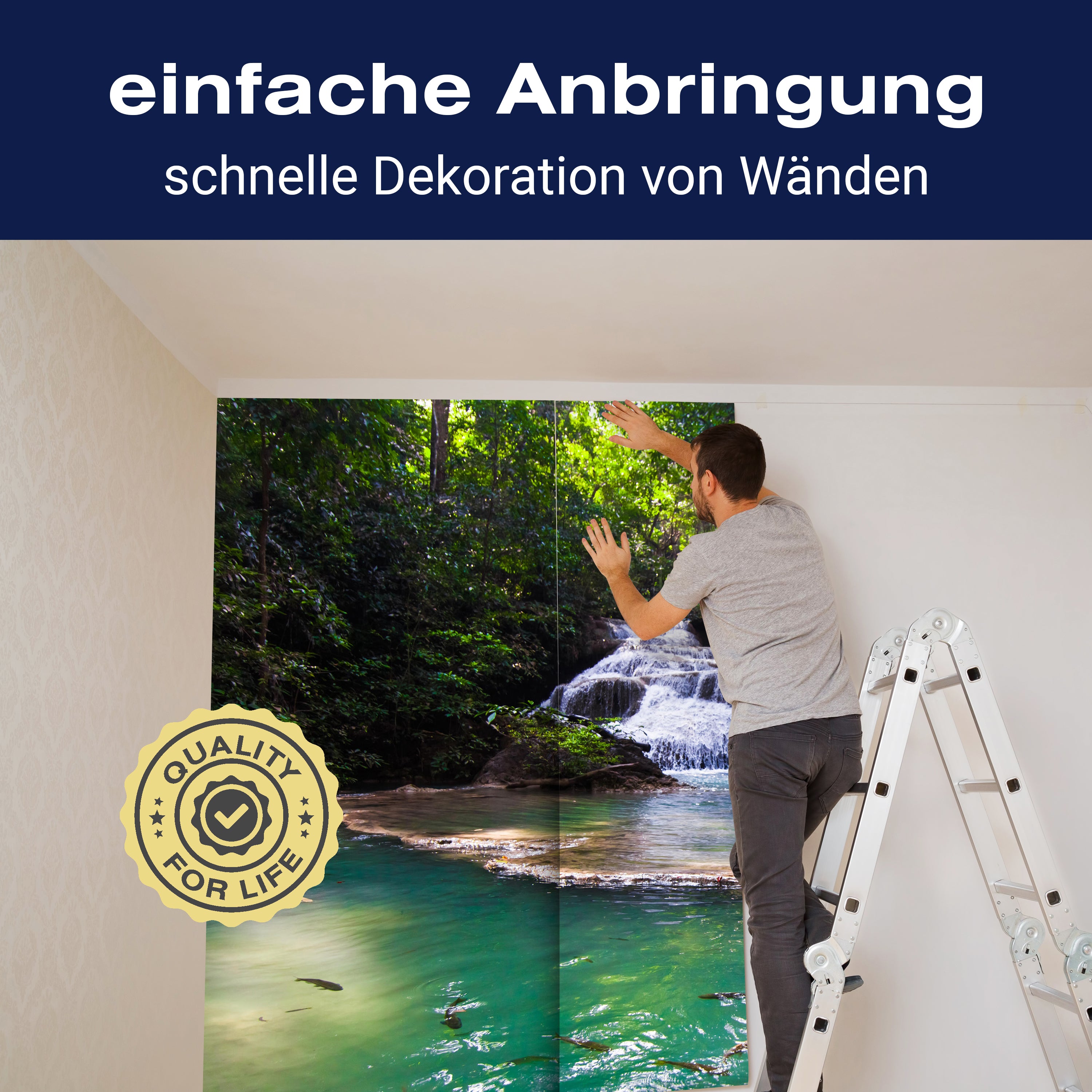 Fototapete Wasserfall, Thailand M1059 - Bild 3 Fototapete Wasserfall, Thailand M1059 - Bild 3