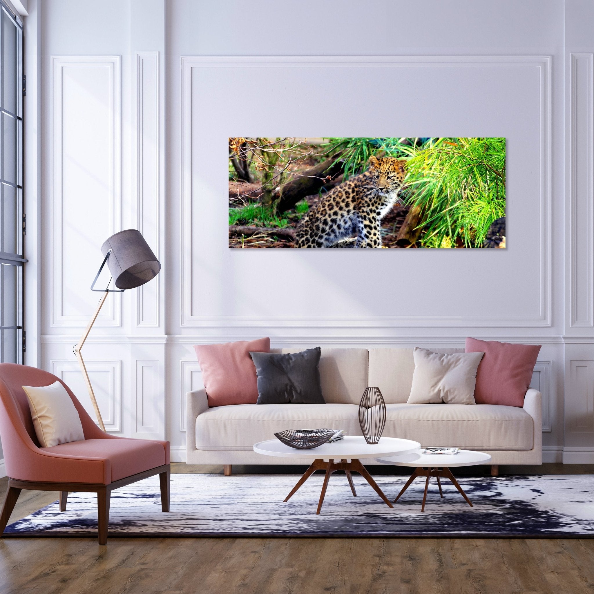 Leinwandbild Kleiner Leopard M1060 kaufen - Bild 2 Leinwandbild Kleiner Leopard M1060 kaufen - Bild 2