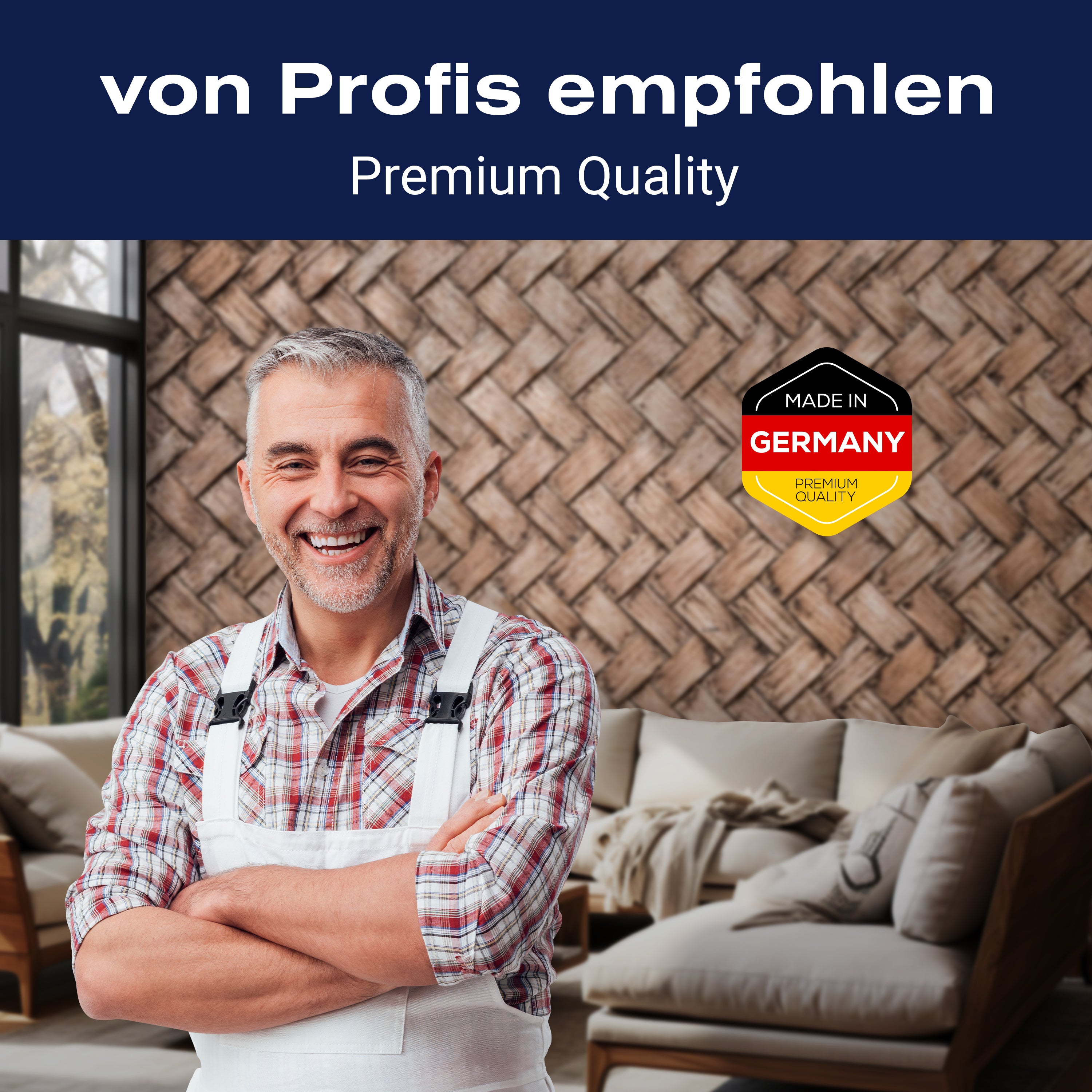 Fototapete Gewebtes Holz M1062 - Bild 5 Fototapete Gewebtes Holz M1062 - Bild 5