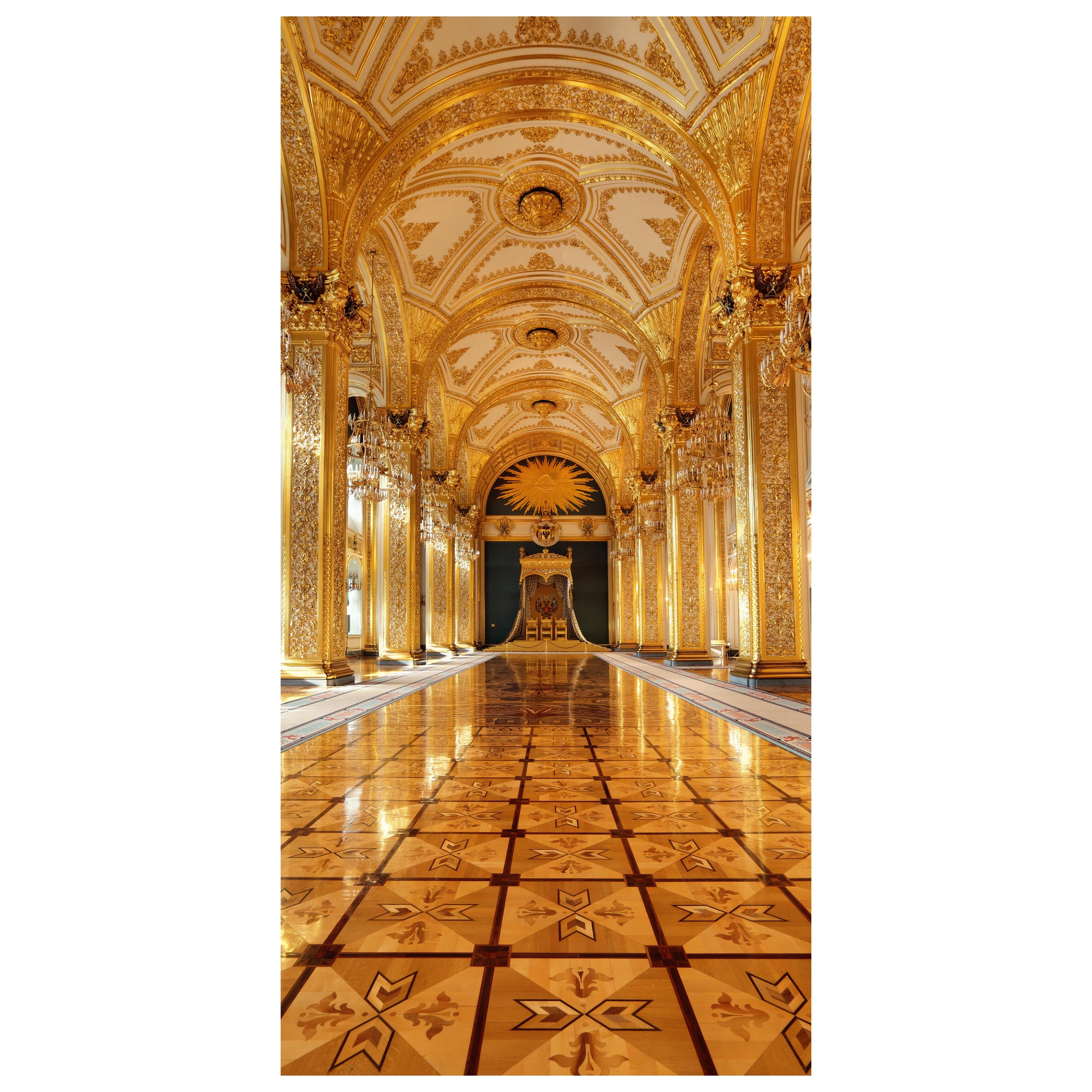 Türtapete Thron-saal in Moskau, Russland, Kunst M1072 - Bild 2 Türtapete Thron-saal in Moskau, Russland, Kunst M1072 - Bild 2