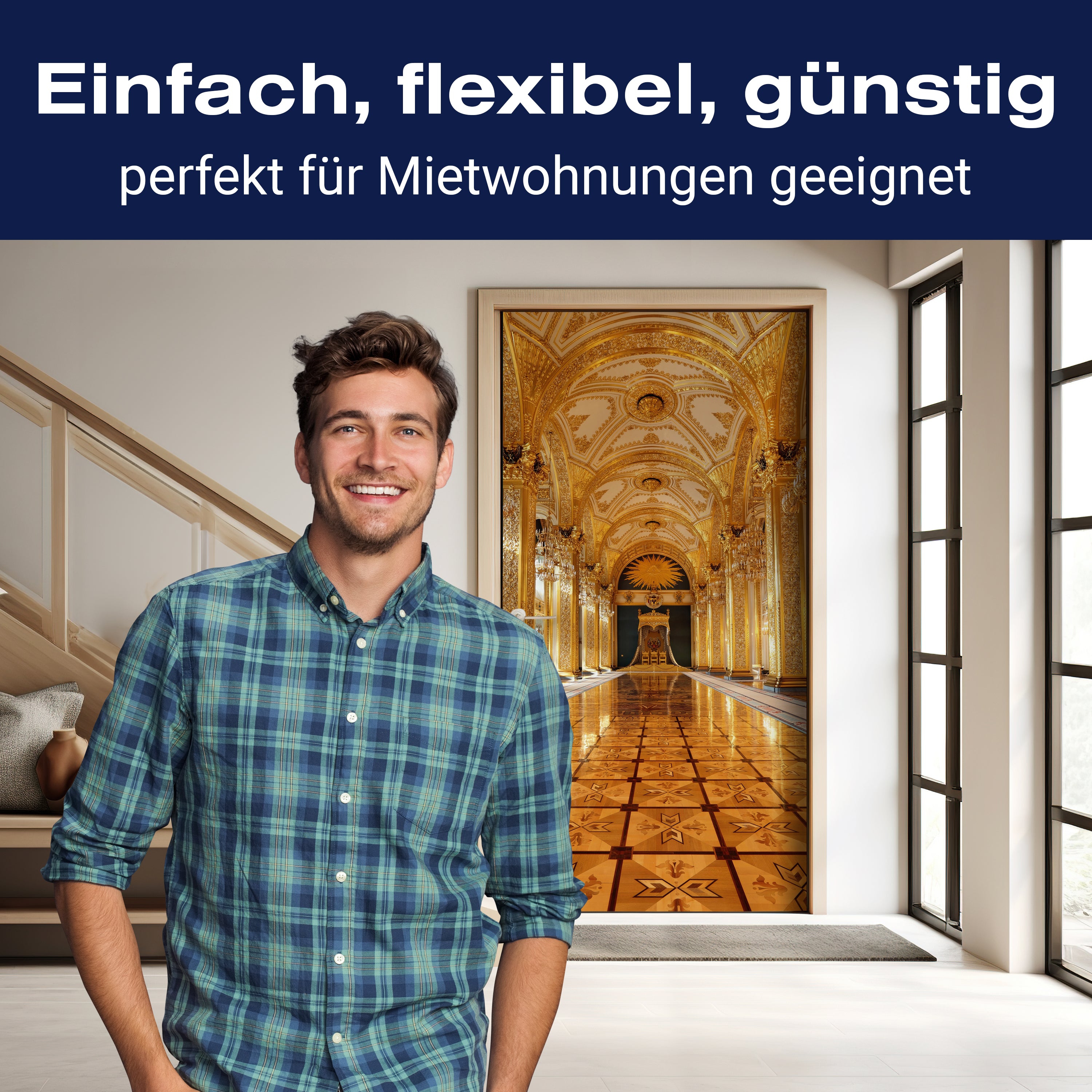 Türtapete Thron-saal in Moskau, Russland, Kunst M1072 - Bild 3 Türtapete Thron-saal in Moskau, Russland, Kunst M1072 - Bild 3