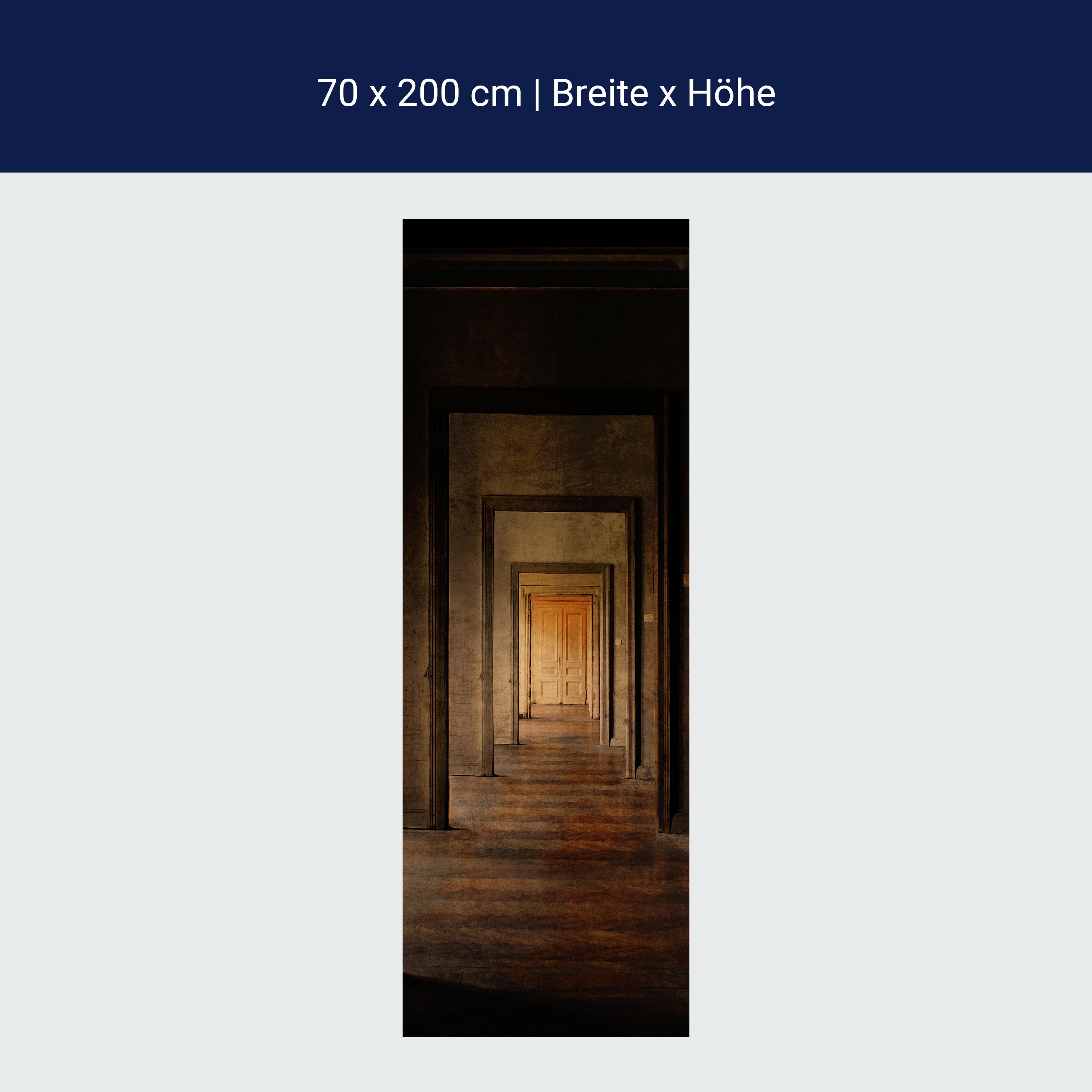 Türtapete Türen Flur, Holz, Tür, Rustikal, Parkett M1073 Türtapete Türen Flur, Holz, Tür, Rustikal, Parkett M1073