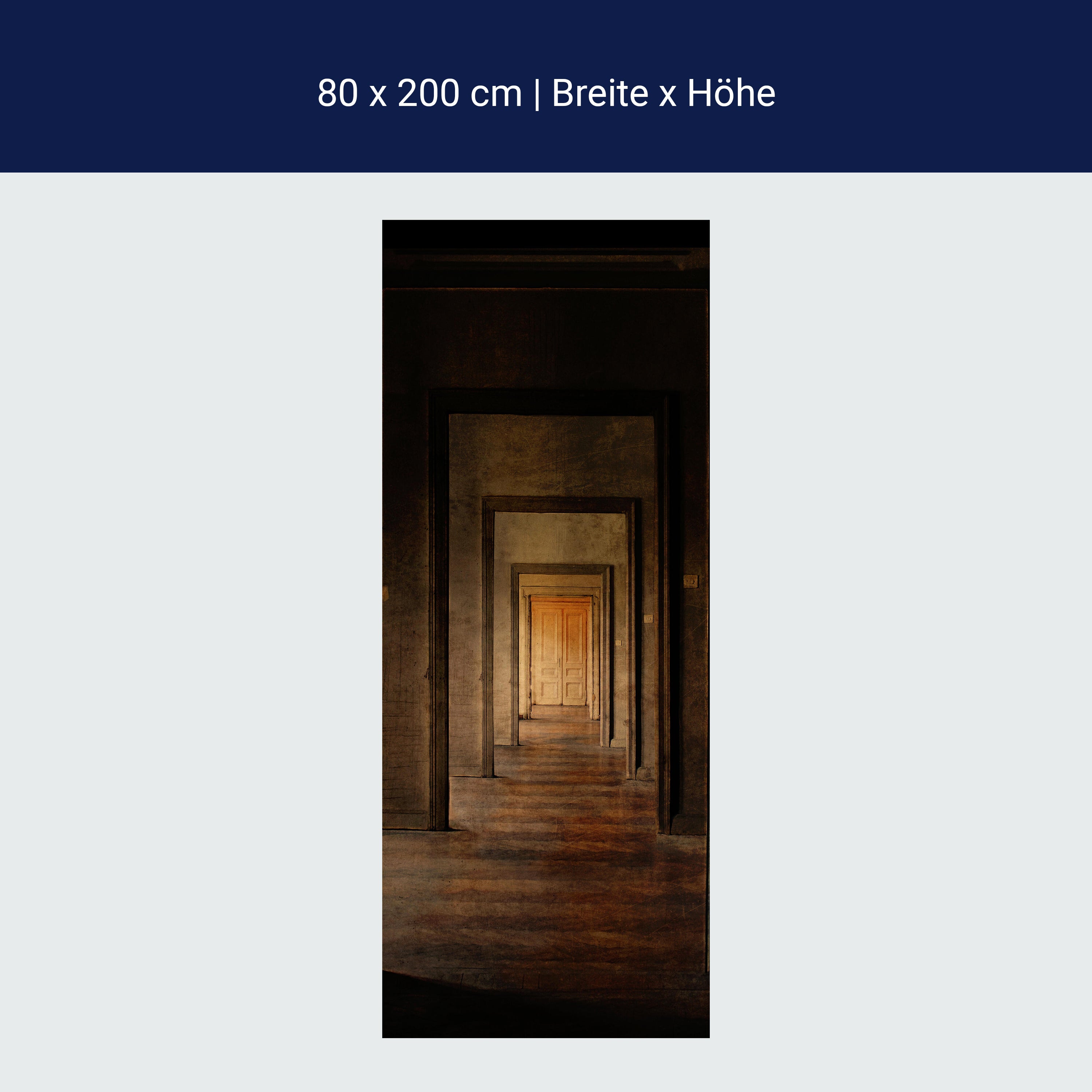 Türtapete Türen Flur, Holz, Tür, Rustikal, Parkett M1073 Türtapete Türen Flur, Holz, Tür, Rustikal, Parkett M1073