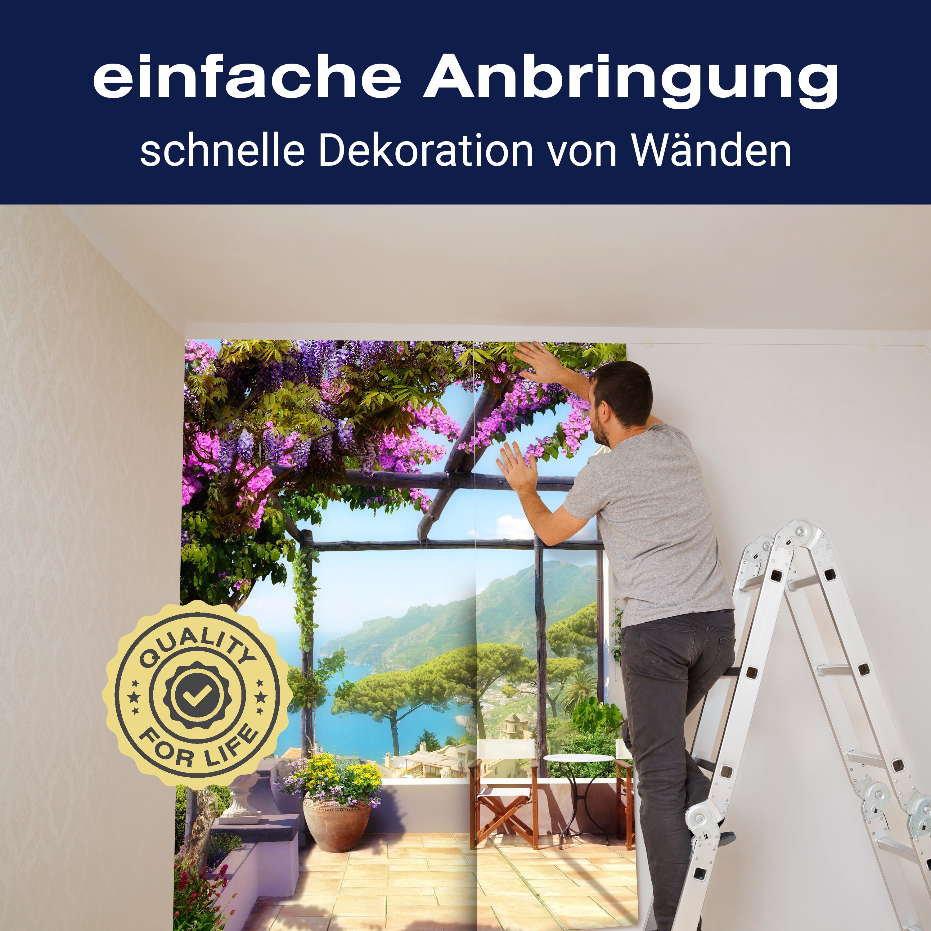 Fototapete Pergola Sonnenterrasse M1083 - Bild 3 Fototapete Pergola Sonnenterrasse M1083 - Bild 3