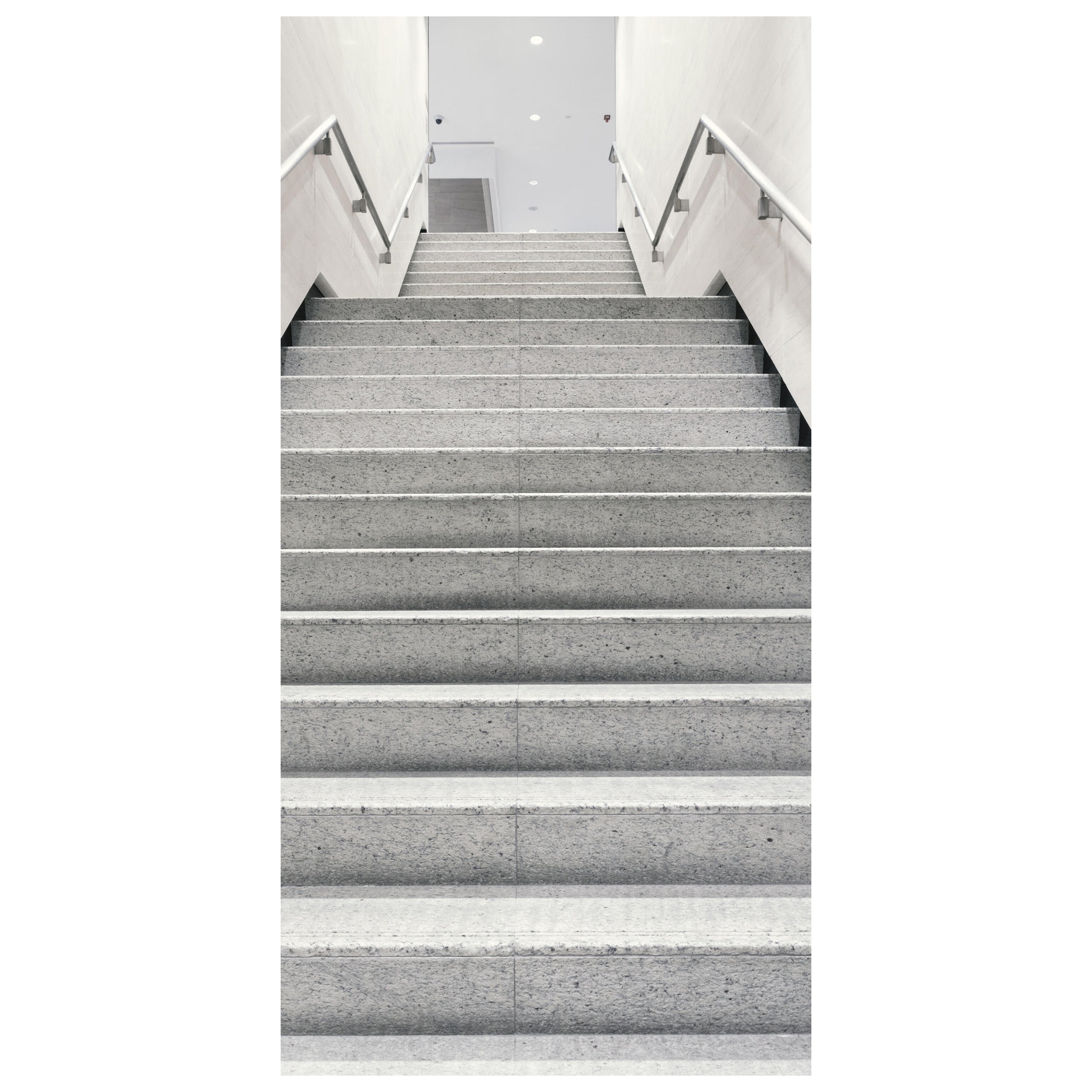 Türtapete moderne Stein-treppe, Geländer, Metall M1084 - Bild 2 Türtapete moderne Stein-treppe, Geländer, Metall M1084 - Bild 2